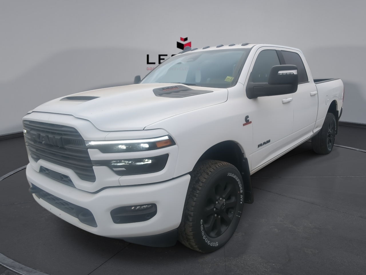 Bright White 2026 RAM 3500 Pickup Truck Four-Wheel Drive Automatic