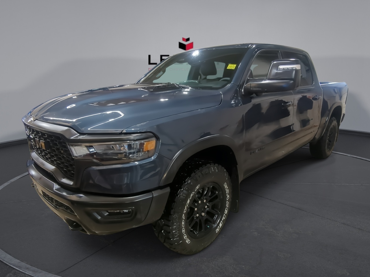 Forged Blue Metallic 2026 RAM 1500 Rebel Crew Cab 4WD Pickup Truck Four-Wheel Drive Automatic