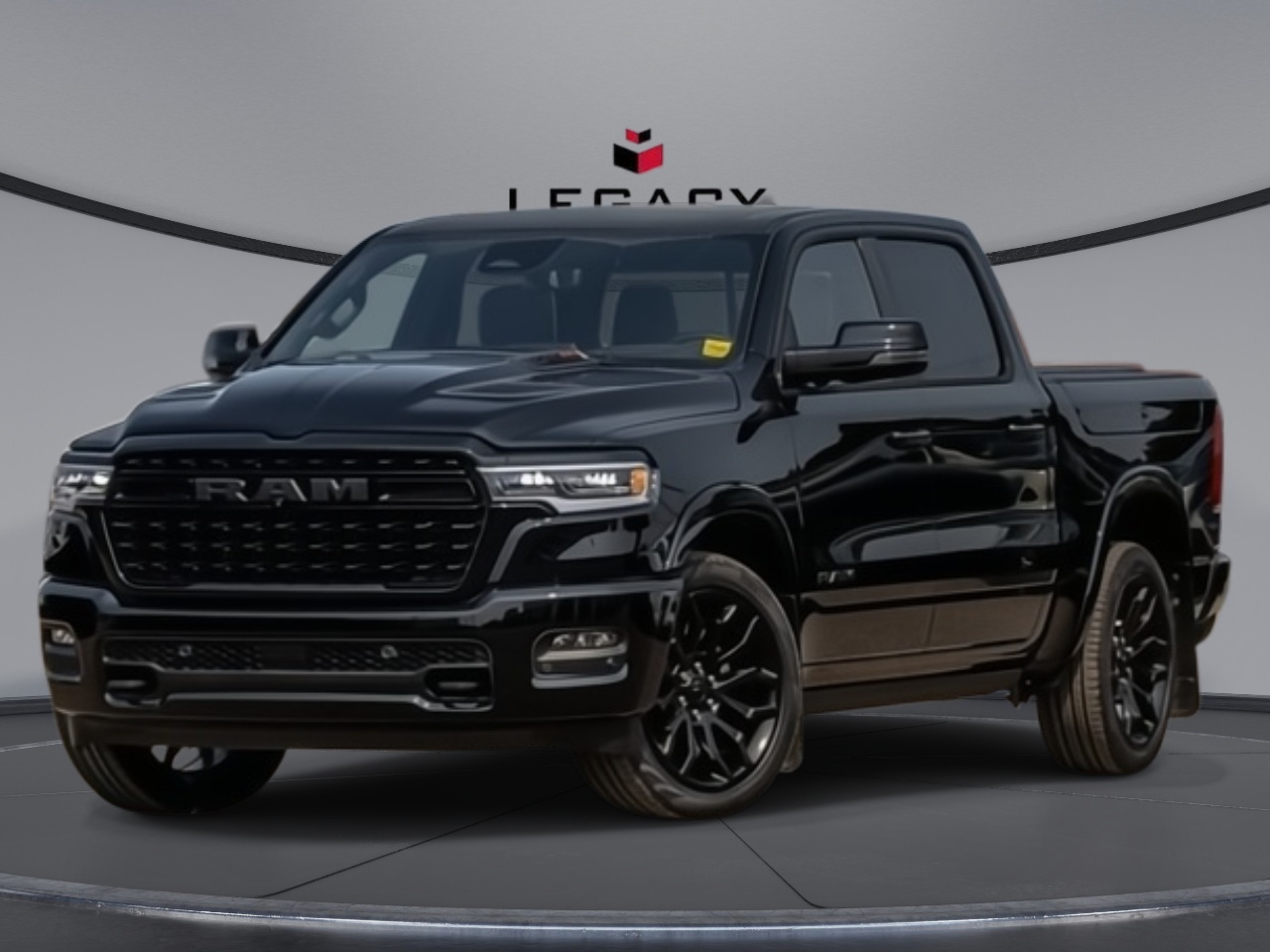 Diamond Black Crystal Pearl 2026 RAM 1500 Pickup Truck Four-Wheel Drive Automatic