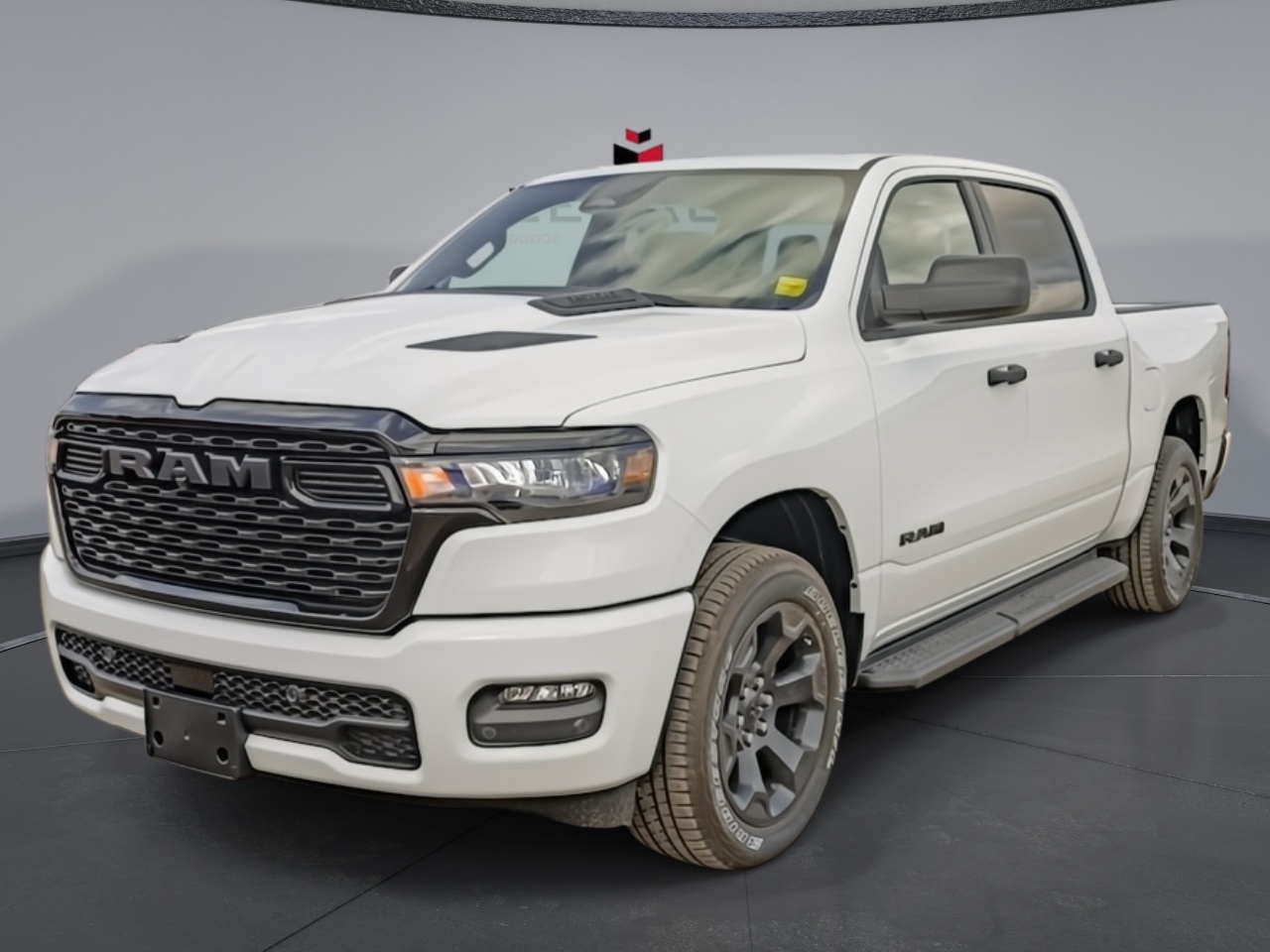 Bright White 2026 RAM 1500 Pickup Truck Four-Wheel Drive Automatic