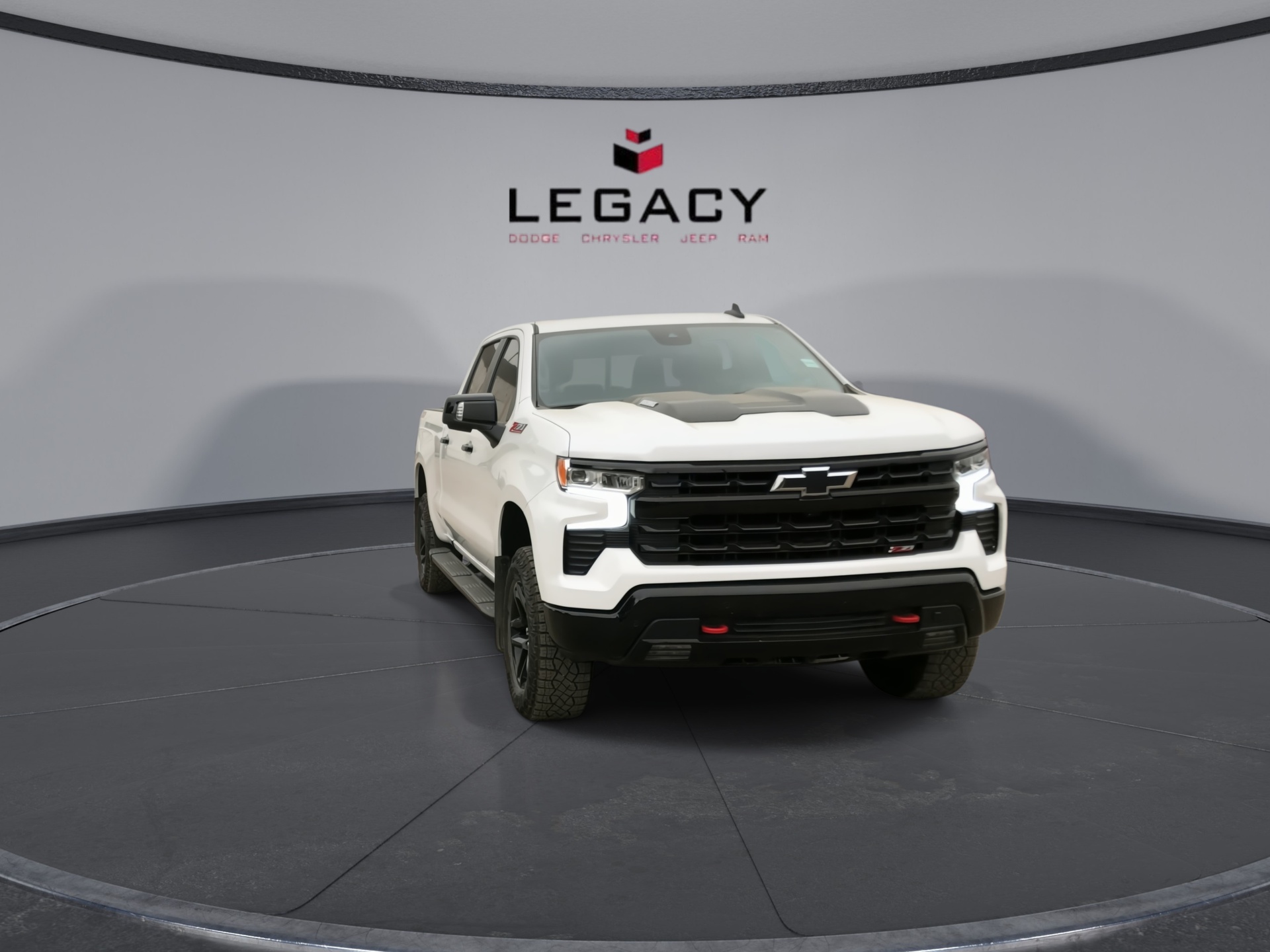 White 2025 Chevrolet Silverado 1500 Pickup Truck Four-Wheel Drive Automatic
