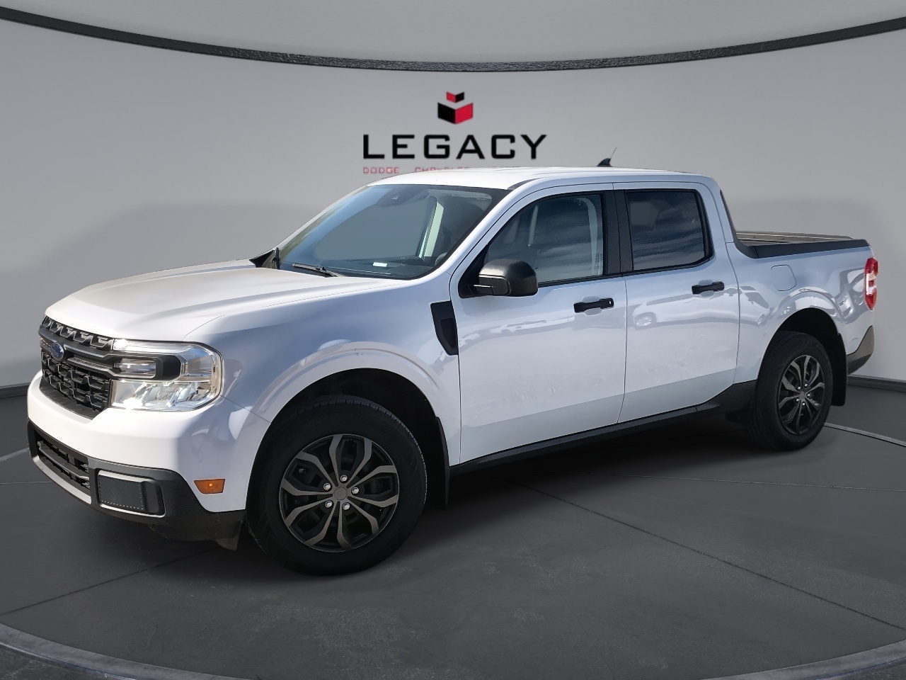 White 2022 Ford Maverick Pickup Truck All-Wheel Drive Automatic