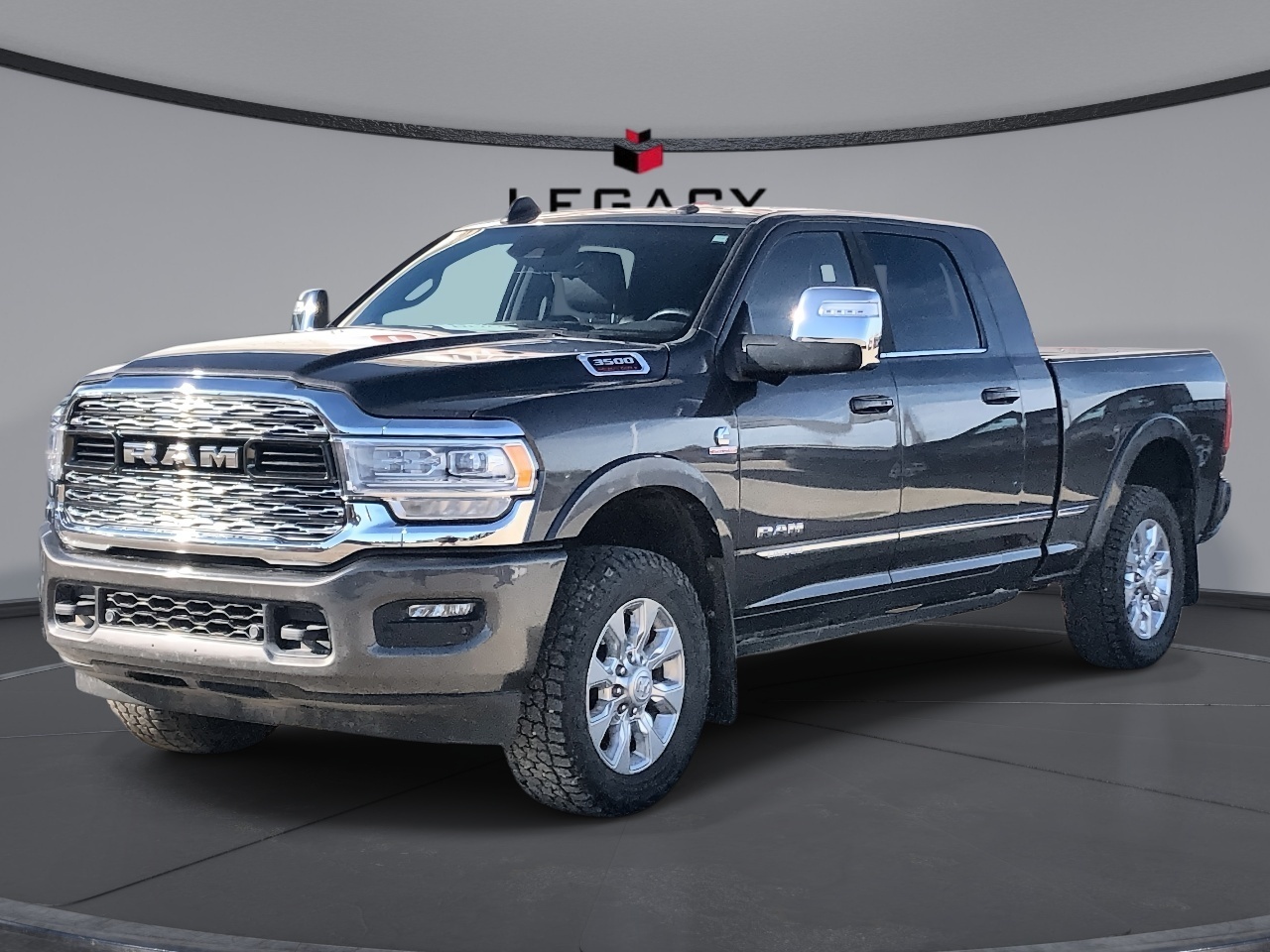 Granite Crystal Metallic 2024 RAM 3500 Pickup Truck Four-Wheel Drive Automatic