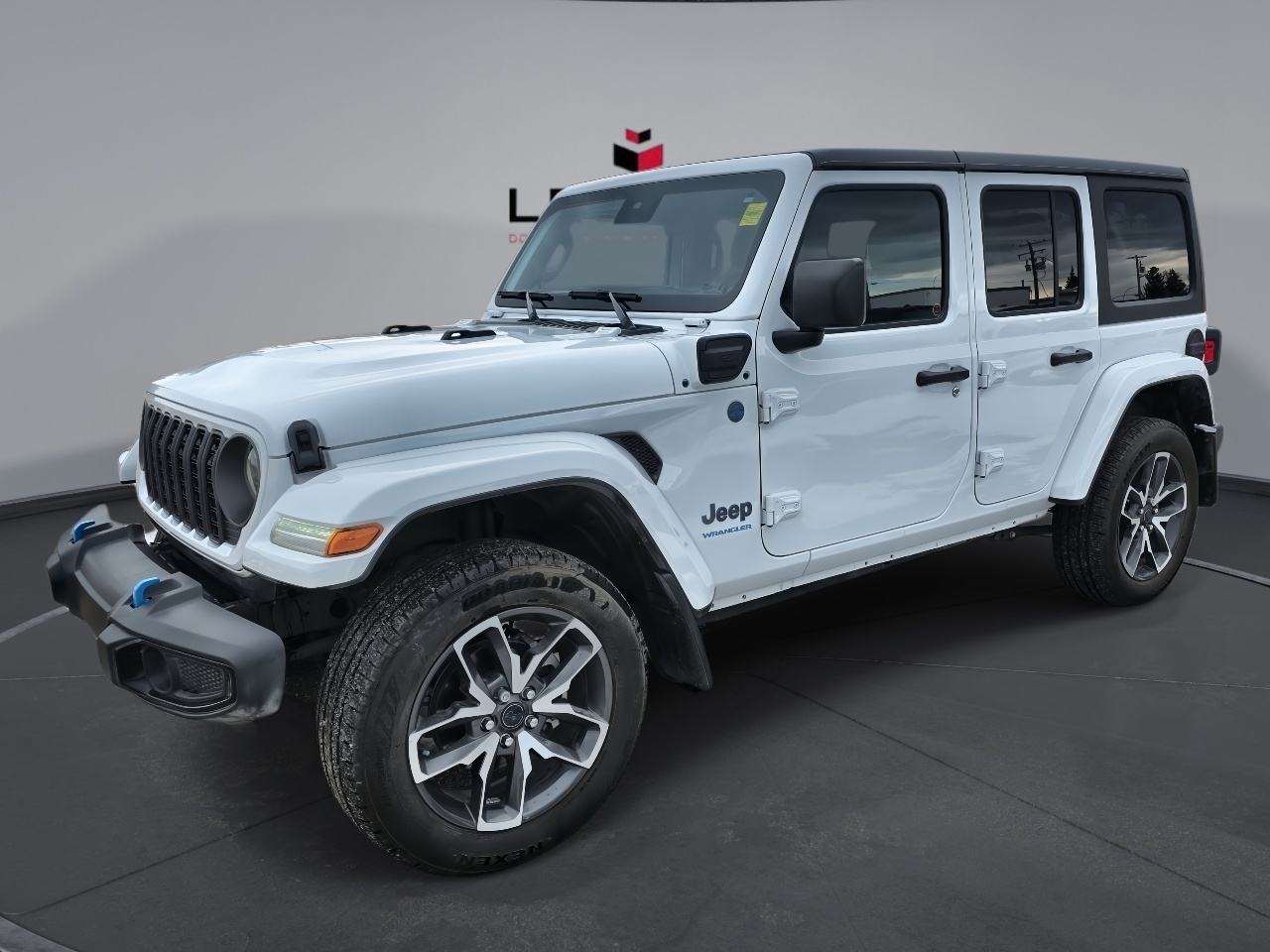 Bright White 2024 Jeep Wrangler 4xe SUV / Crossover Four-Wheel Drive Automatic