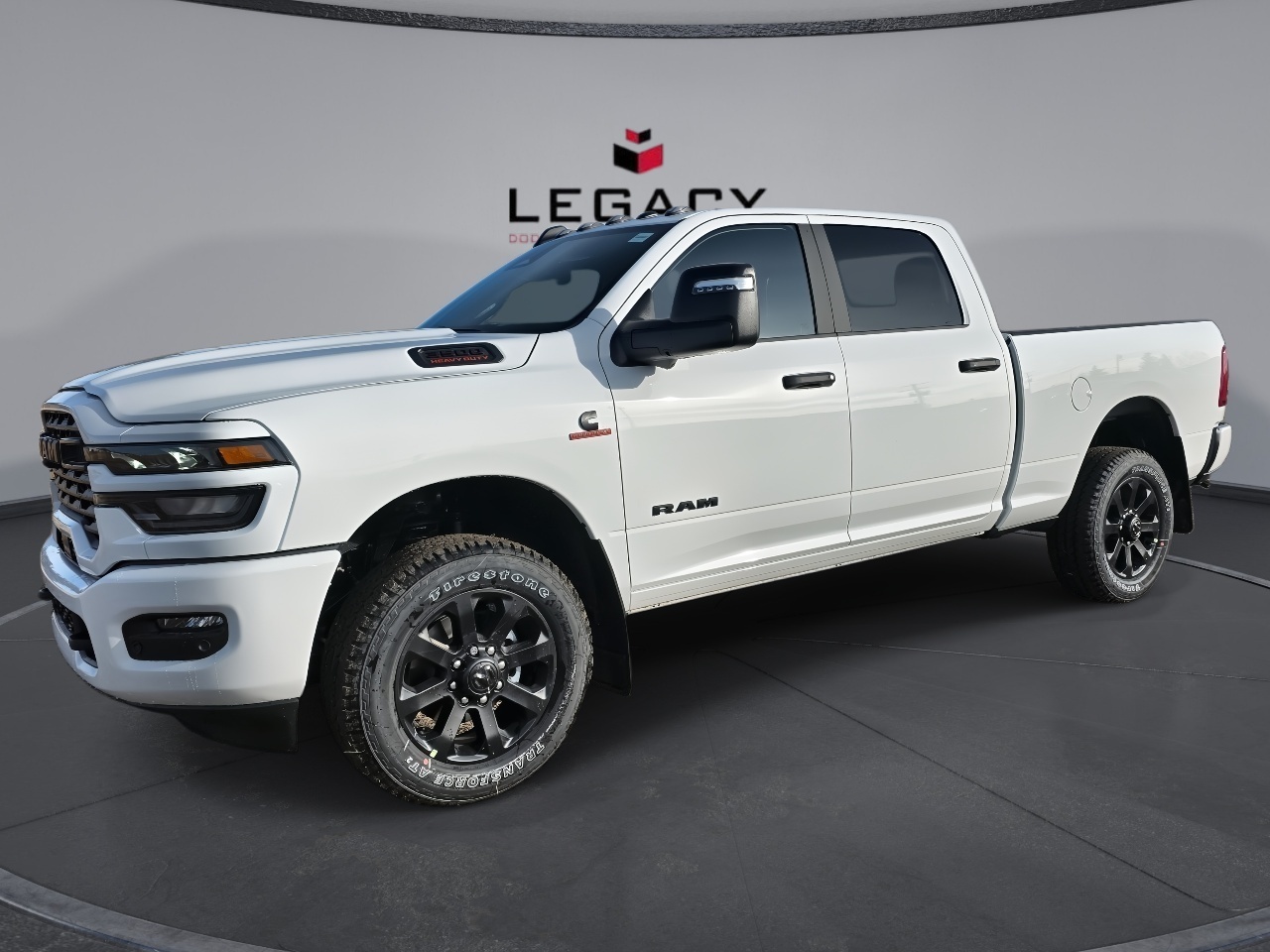 Bright White 2026 RAM 3500 Pickup Truck Four-Wheel Drive Automatic