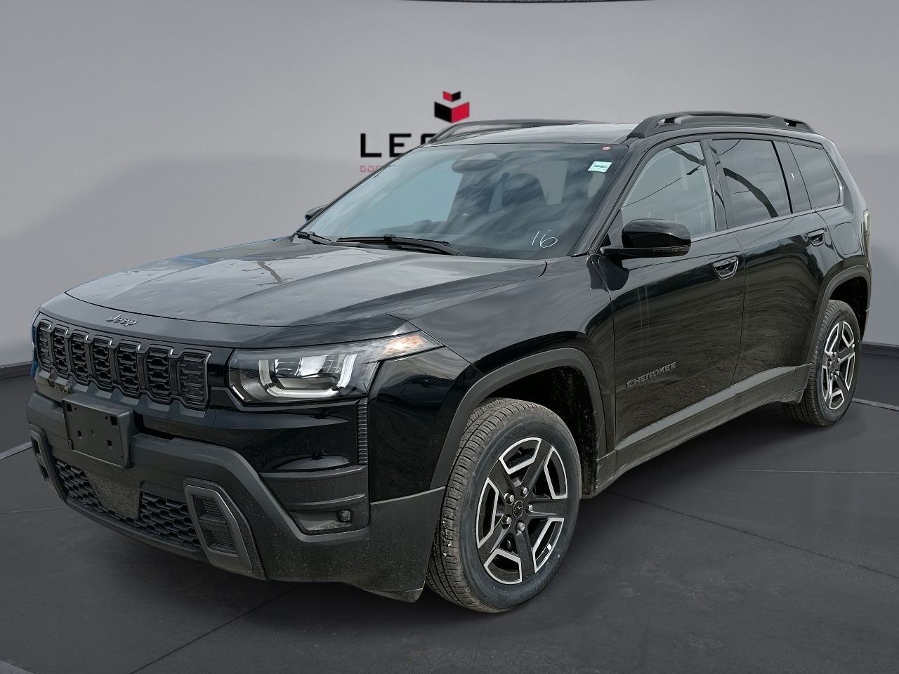 Diamond Black Crystal Pearlcoat 2026 Jeep Cherokee SUV / Crossover Four-Wheel Drive Automatic