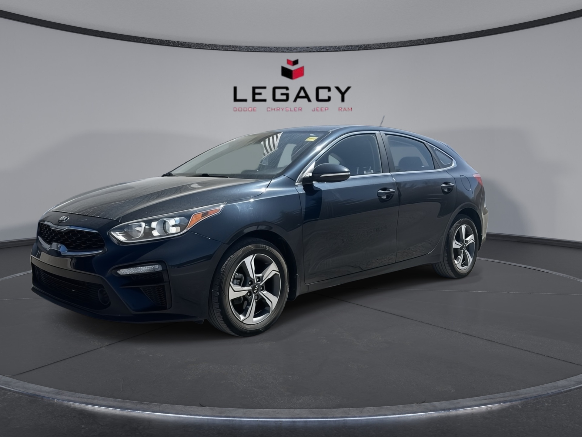 Blue 2021 Kia Forte5 Hatchback Automatic