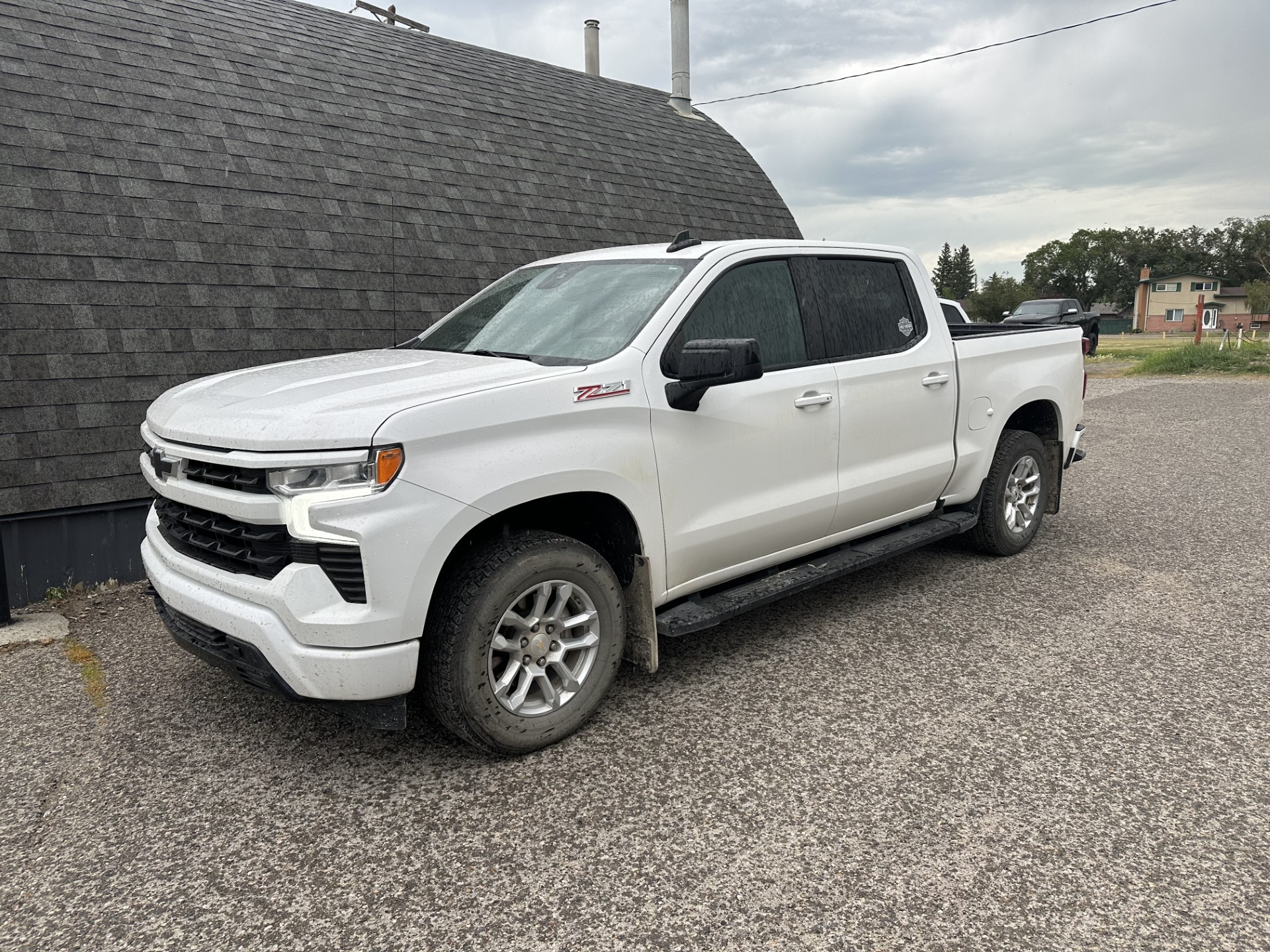Summit White 2023 Chevrolet Silverado 1500 Pickup Truck Four-Wheel Drive Automatic