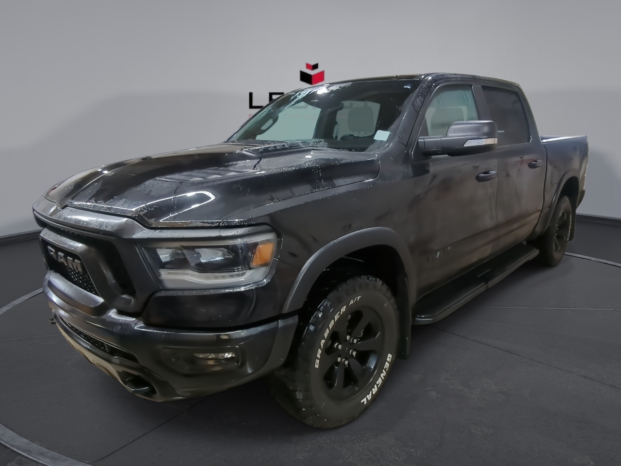 Black 2022 RAM 1500 Pickup Truck Four-Wheel Drive Automatic
