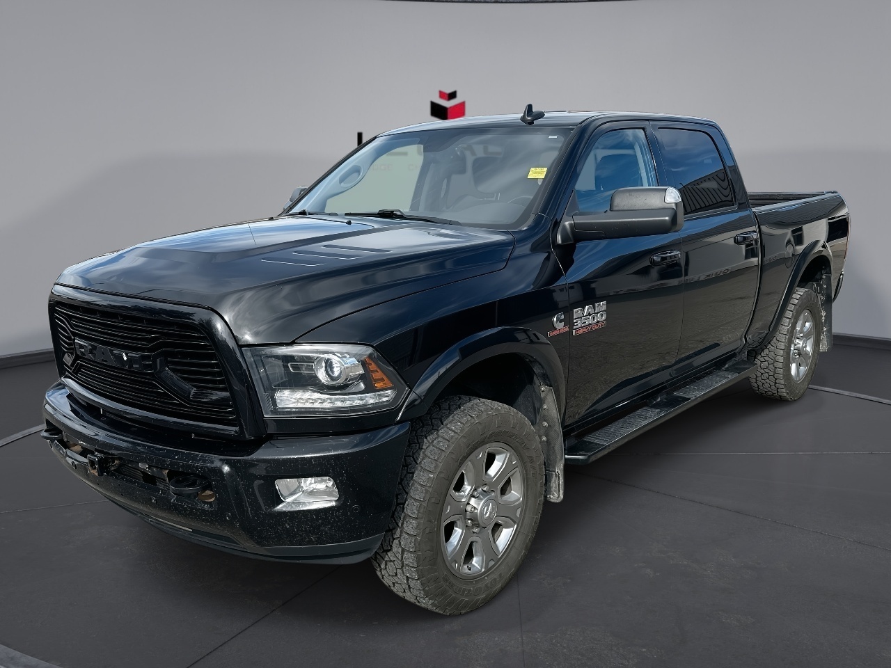 Black 2018 RAM 3500 Pickup Truck Four-Wheel Drive Automatic