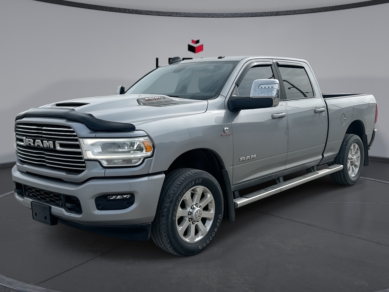 Gray 2023 RAM 2500 Pickup Truck Four-Wheel Drive Automatic