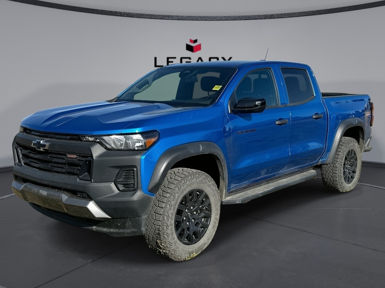 Blue 2024 Chevrolet Colorado Pickup Truck Four-Wheel Drive Automatic
