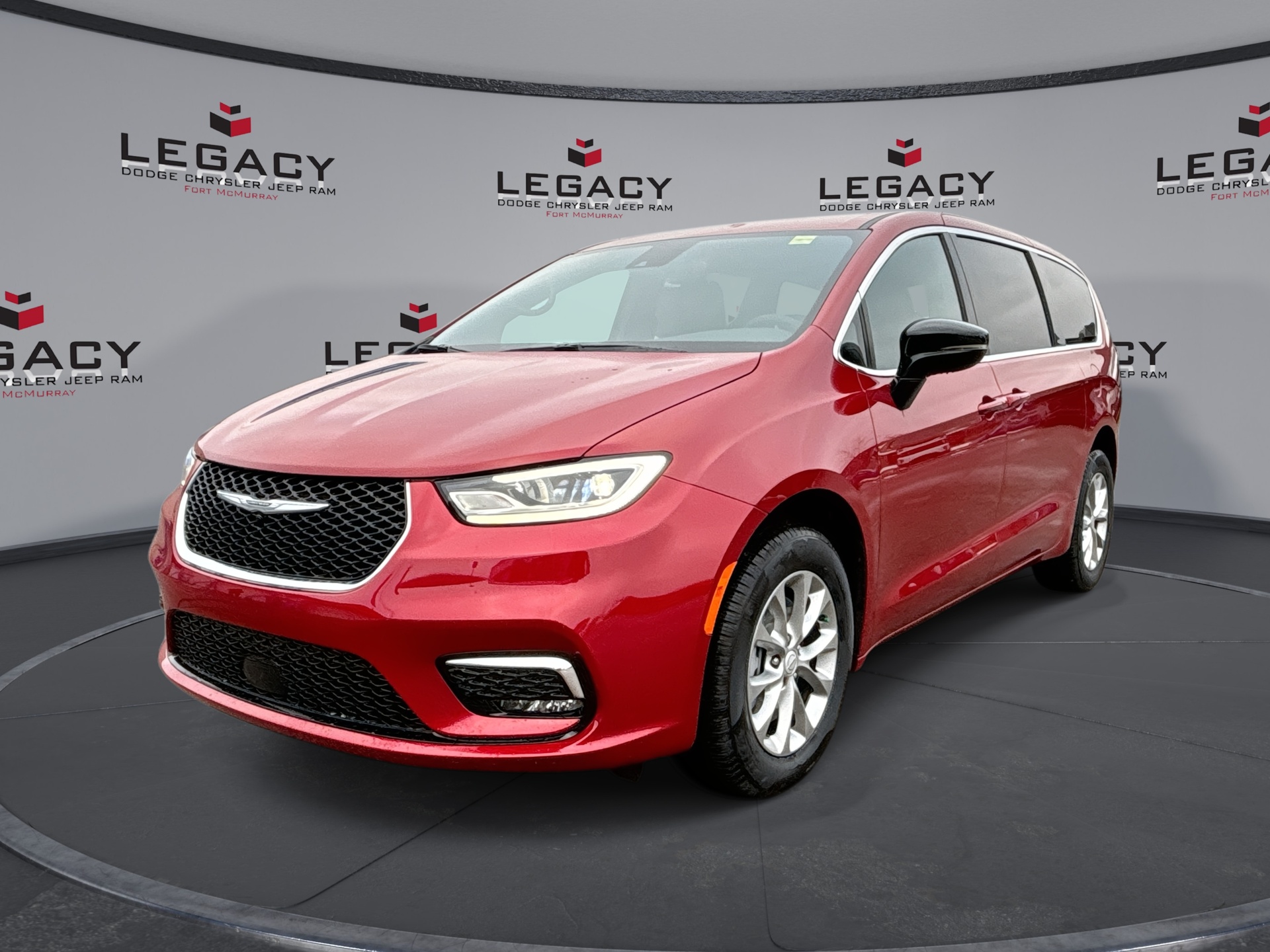 Red Hot Pearl Coat 2026 Chrysler Pacifica Minivan All-Wheel Drive Automatic