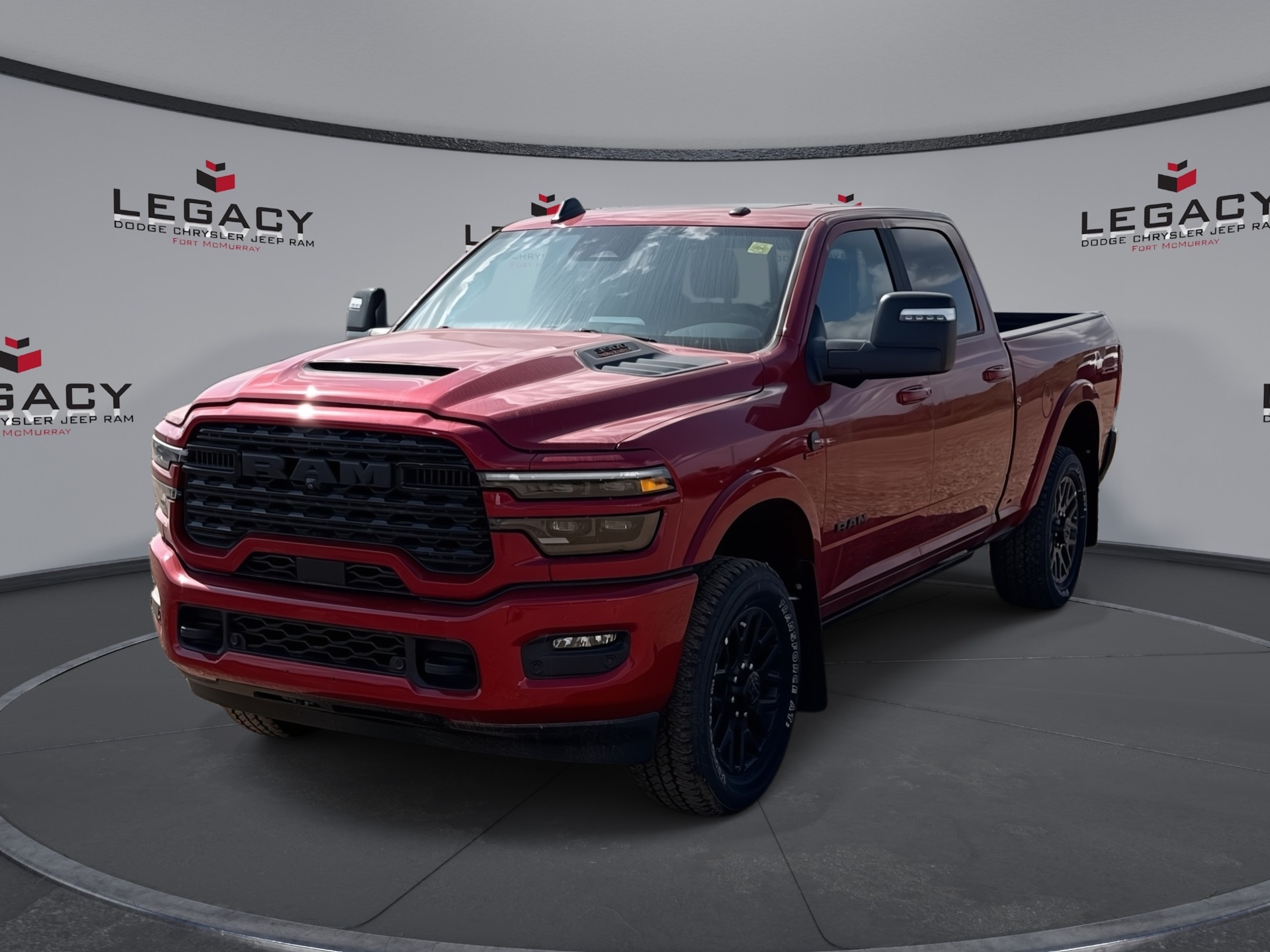 Red Hot Pearl Coat 2026 RAM 3500 Pickup Truck Four-Wheel Drive Automatic