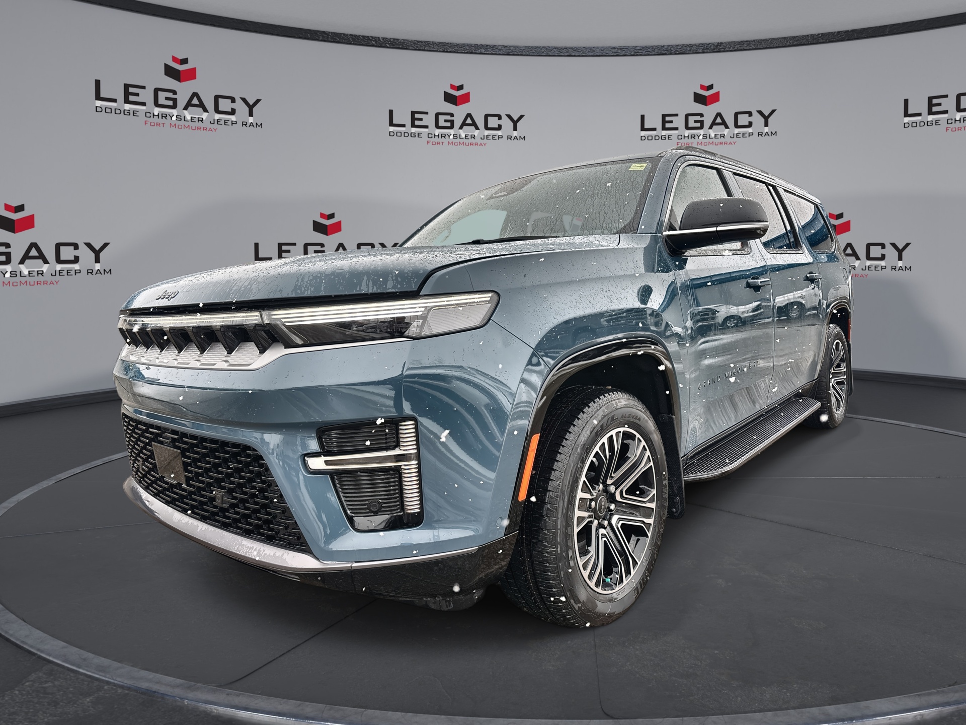 Gray (Steel Blue) 2026 Jeep Grand Wagoneer L SUV / Crossover Four-Wheel Drive Automatic