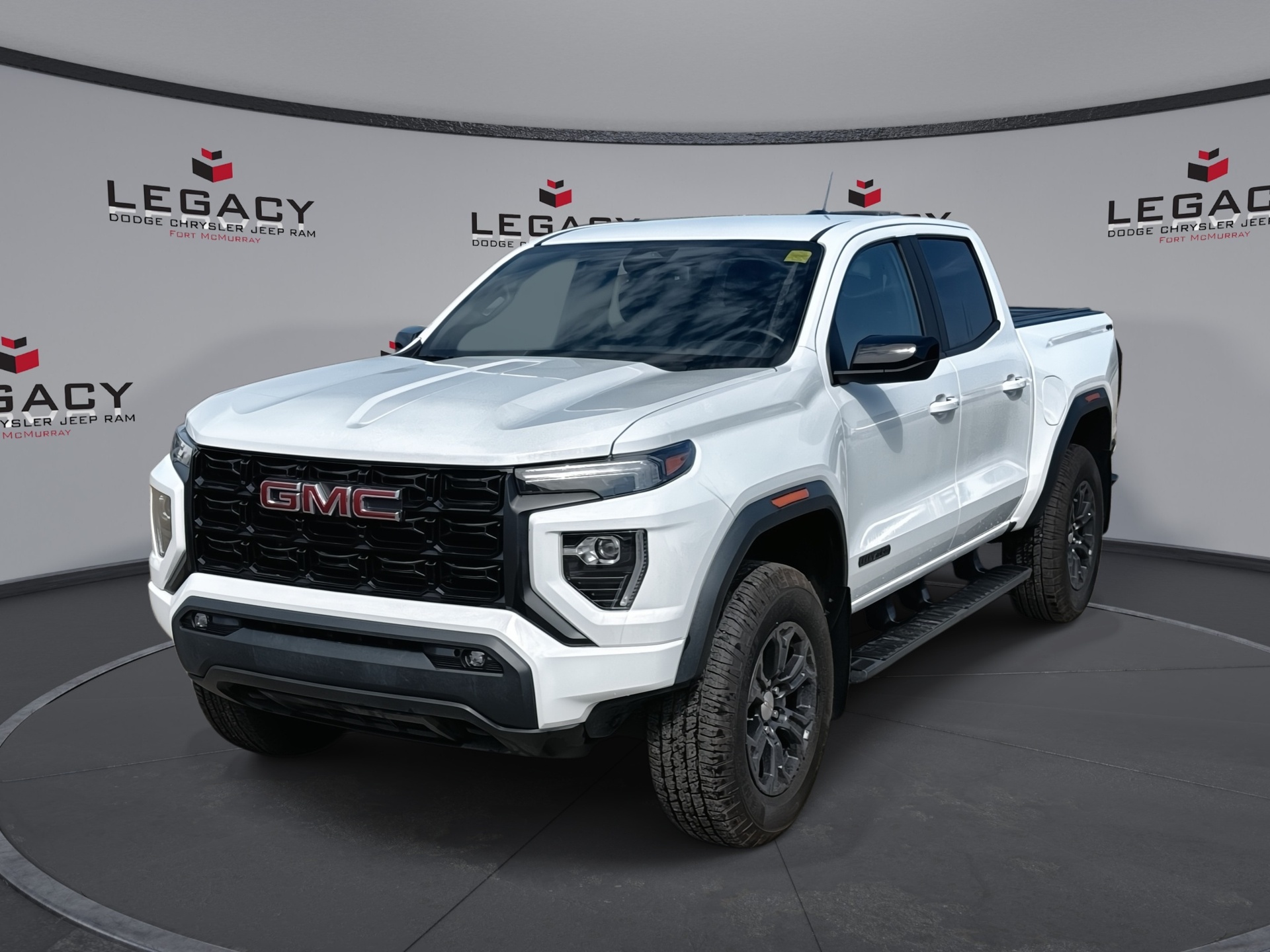 White 2023 GMC Canyon Pickup Truck Four-Wheel Drive Automatic