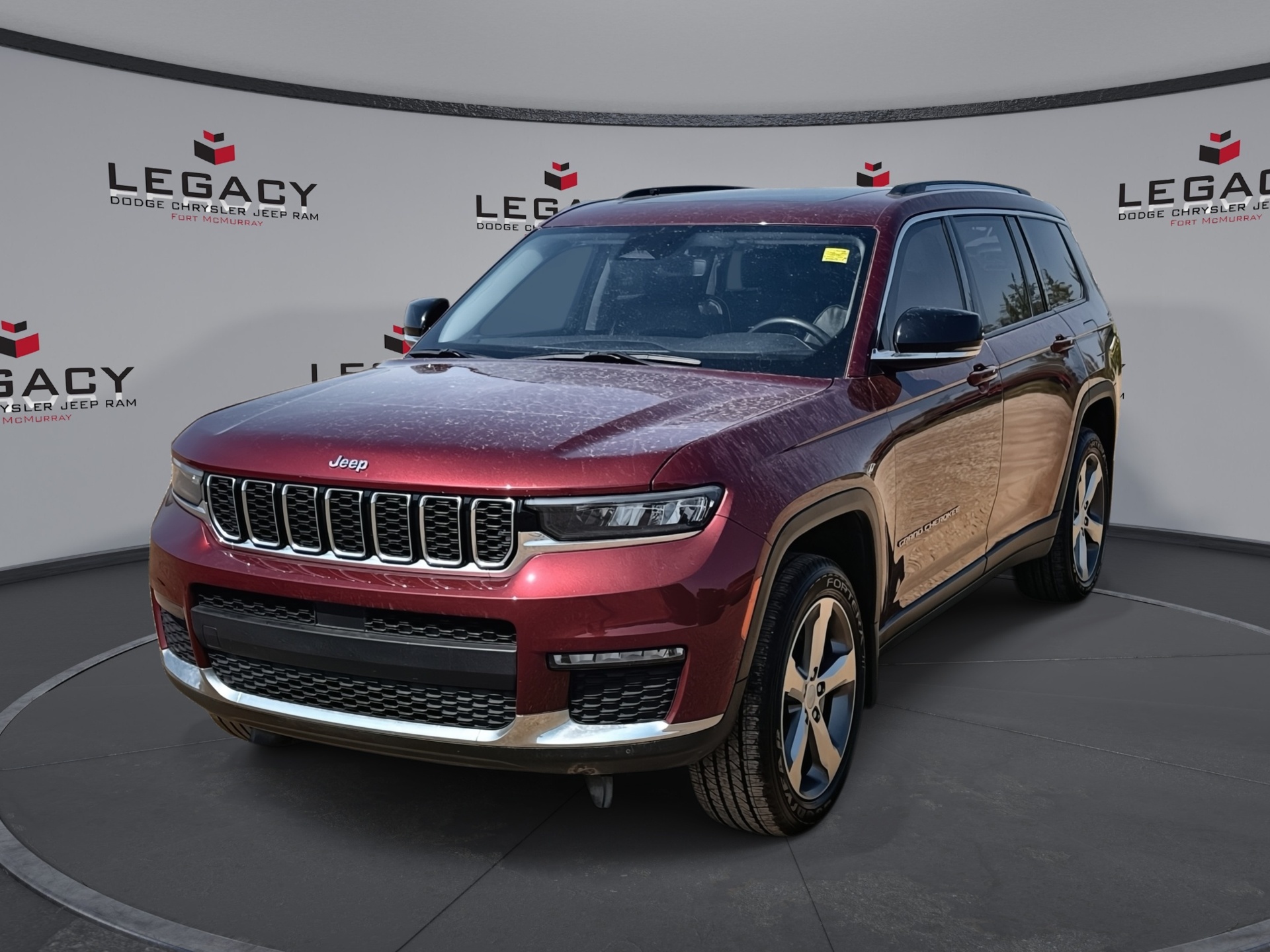 Red Pearl 2021 Jeep Grand Cherokee L SUV / Crossover Four-Wheel Drive Automatic