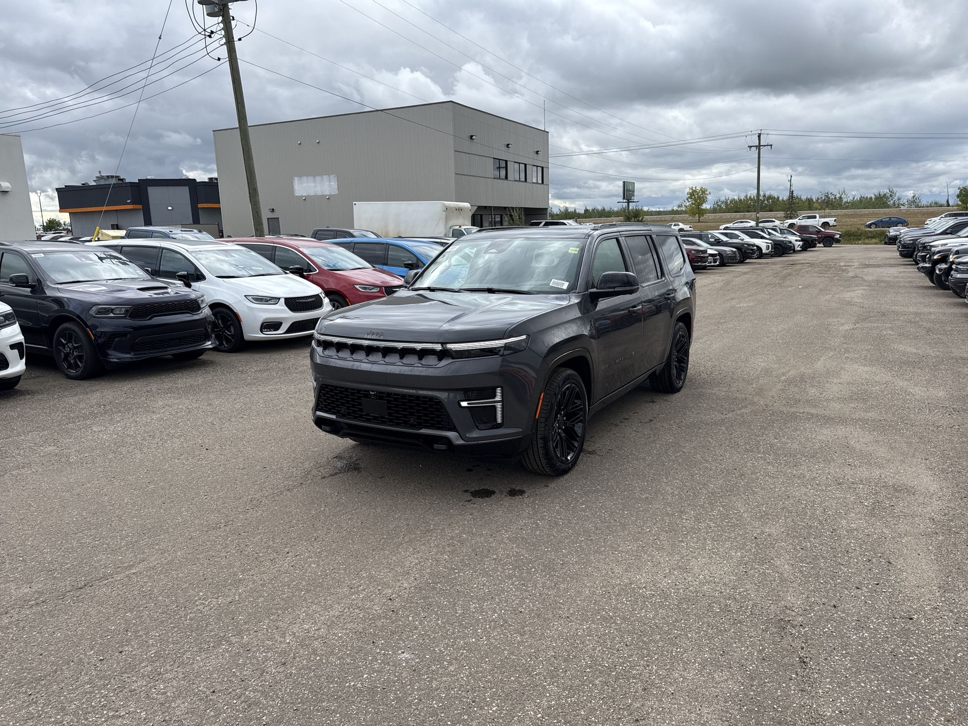 Gray (Baltic Grey Metallic) 2026 Jeep Grand Wagoneer SUV / Crossover Four-Wheel Drive Automatic