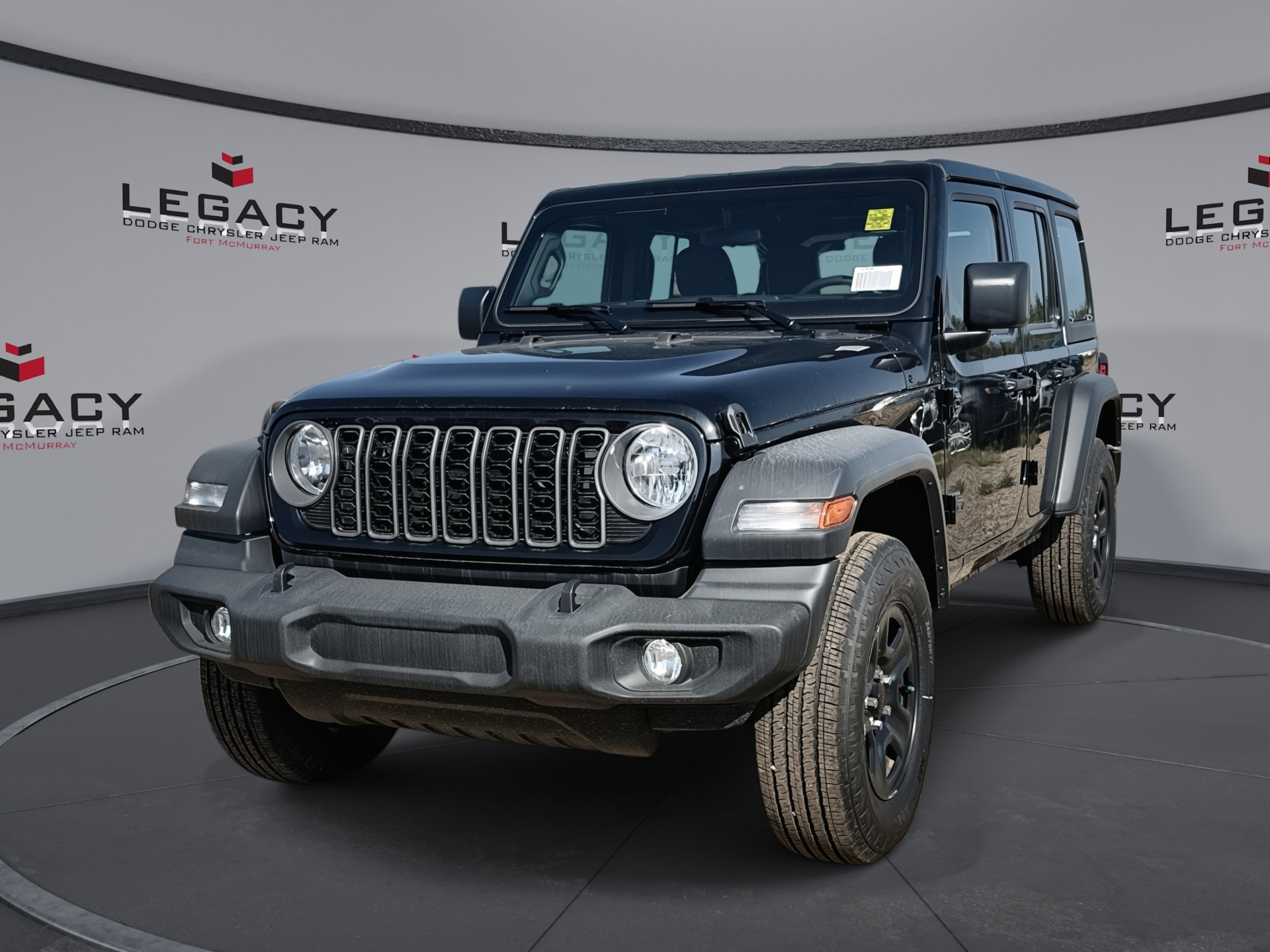 Black Clear Coat 2026 Jeep Wrangler SUV / Crossover Four-Wheel Drive Manual