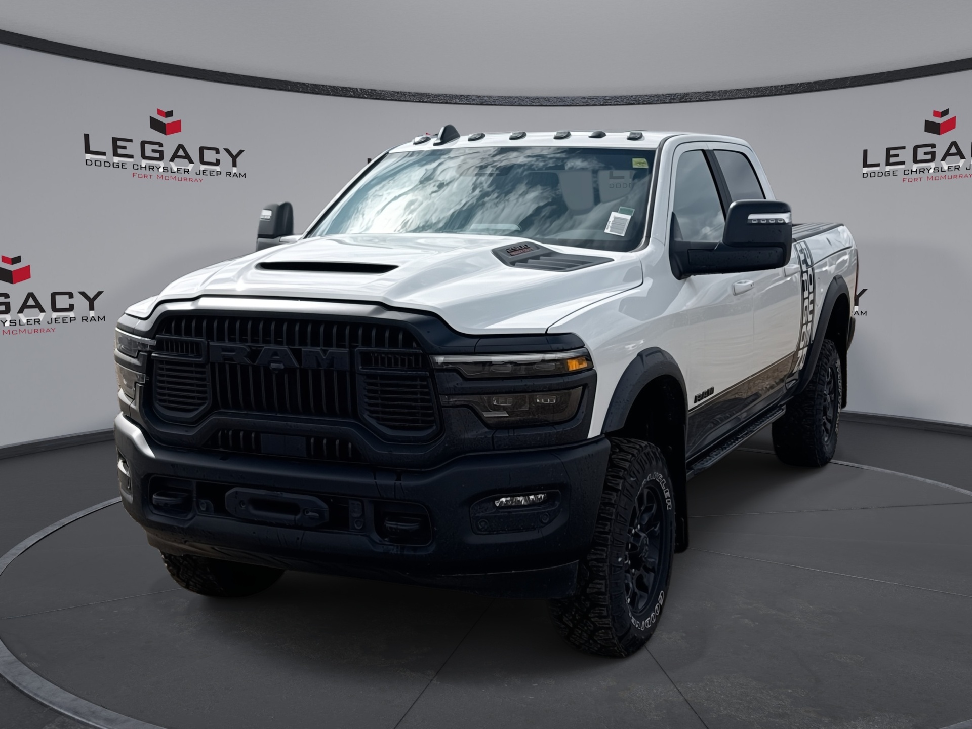 Bright White 2026 RAM 2500 Pickup Truck Four-Wheel Drive Automatic
