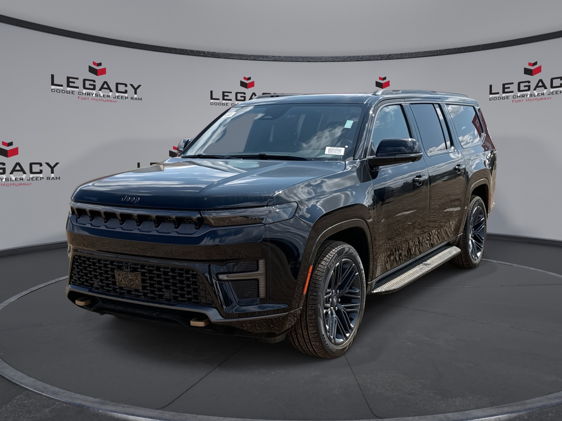 High Gloss Black 2026 Jeep Grand Wagoneer L SUV / Crossover Four-Wheel Drive Automatic
