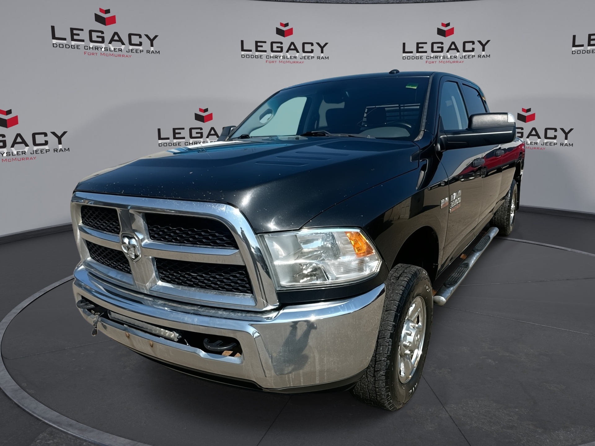 Brilliant Black Crystal 2017 RAM 3500 Pickup Truck Four-Wheel Drive Automatic