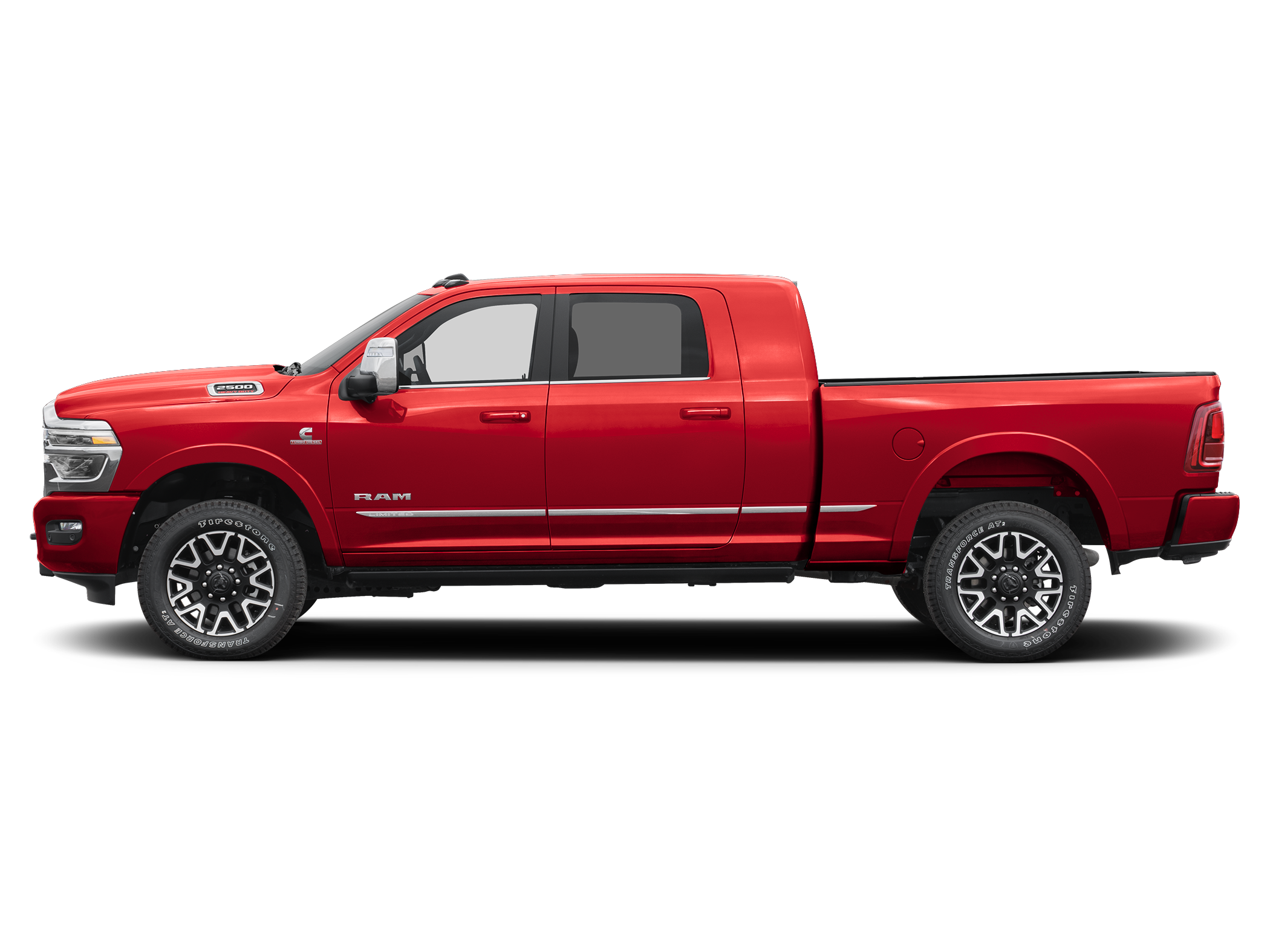 Molten Red Pearl Coat 2027 RAM 2500 Pickup Truck Four-Wheel Drive Automatic