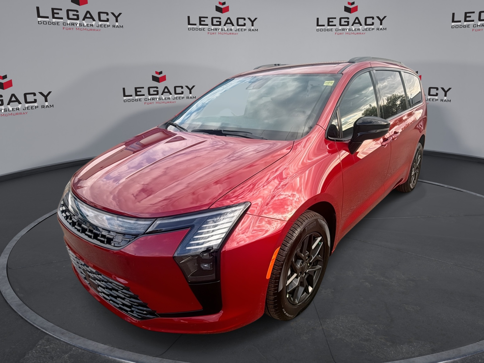 Red Hot Pearl Coat 2027 Chrysler Pacifica Minivan All-Wheel Drive Automatic