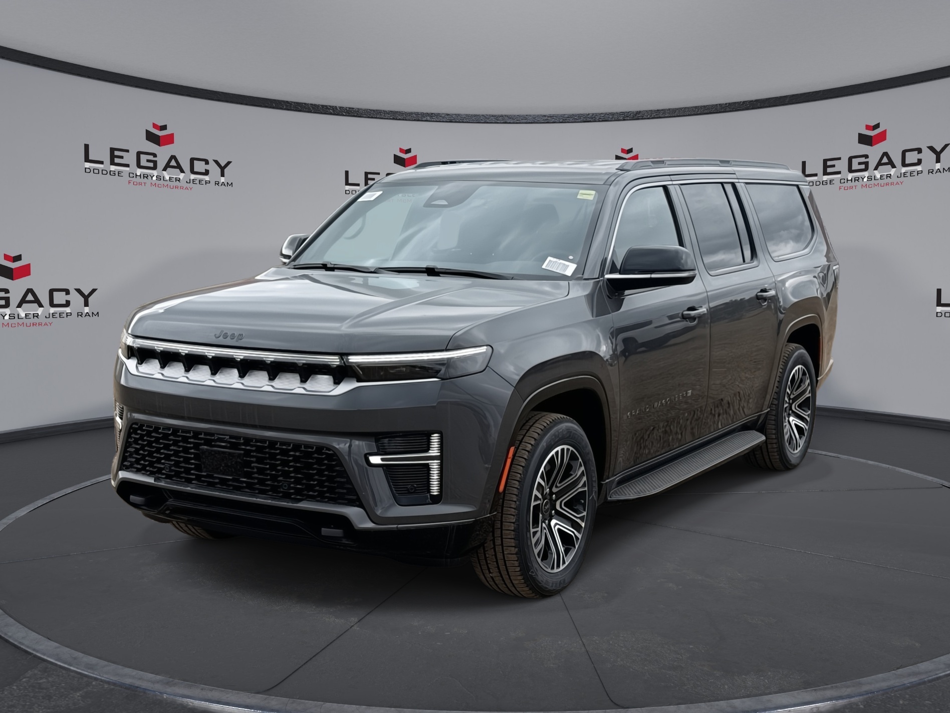 Gray (Baltic Grey Metallic) 2026 Jeep Grand Wagoneer L SUV / Crossover Four-Wheel Drive Automatic