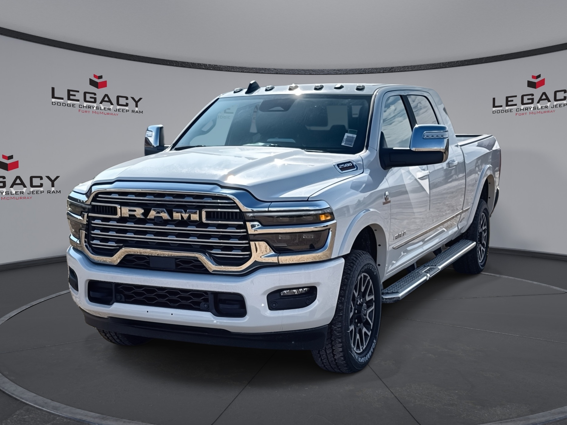 Bright White 2026 RAM 2500 Pickup Truck Four-Wheel Drive Automatic