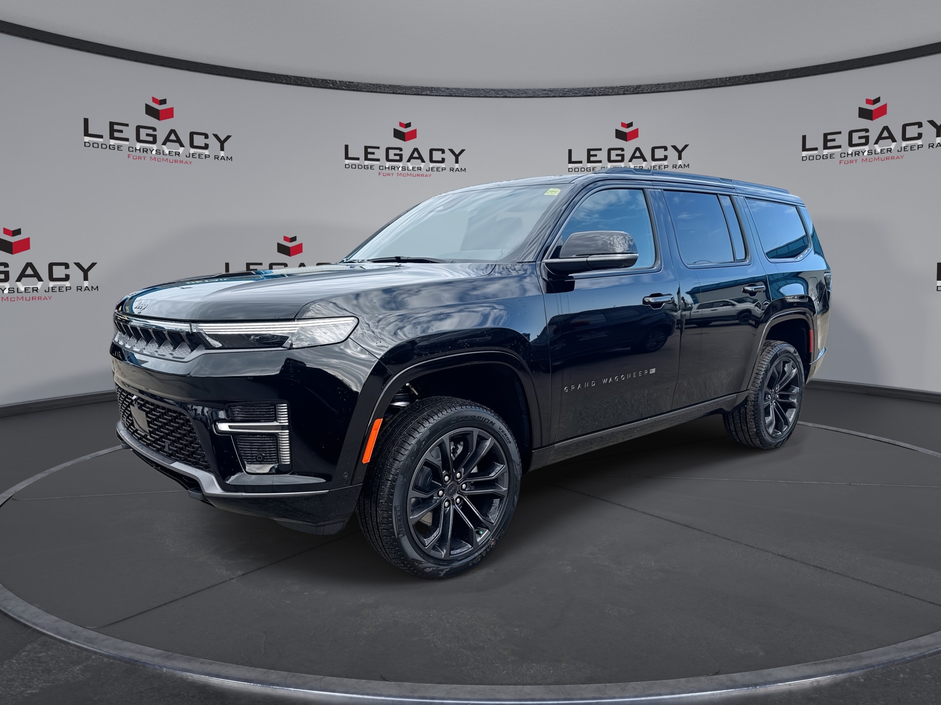 High Gloss Black 2026 Jeep Grand Wagoneer SUV / Crossover Four-Wheel Drive Automatic