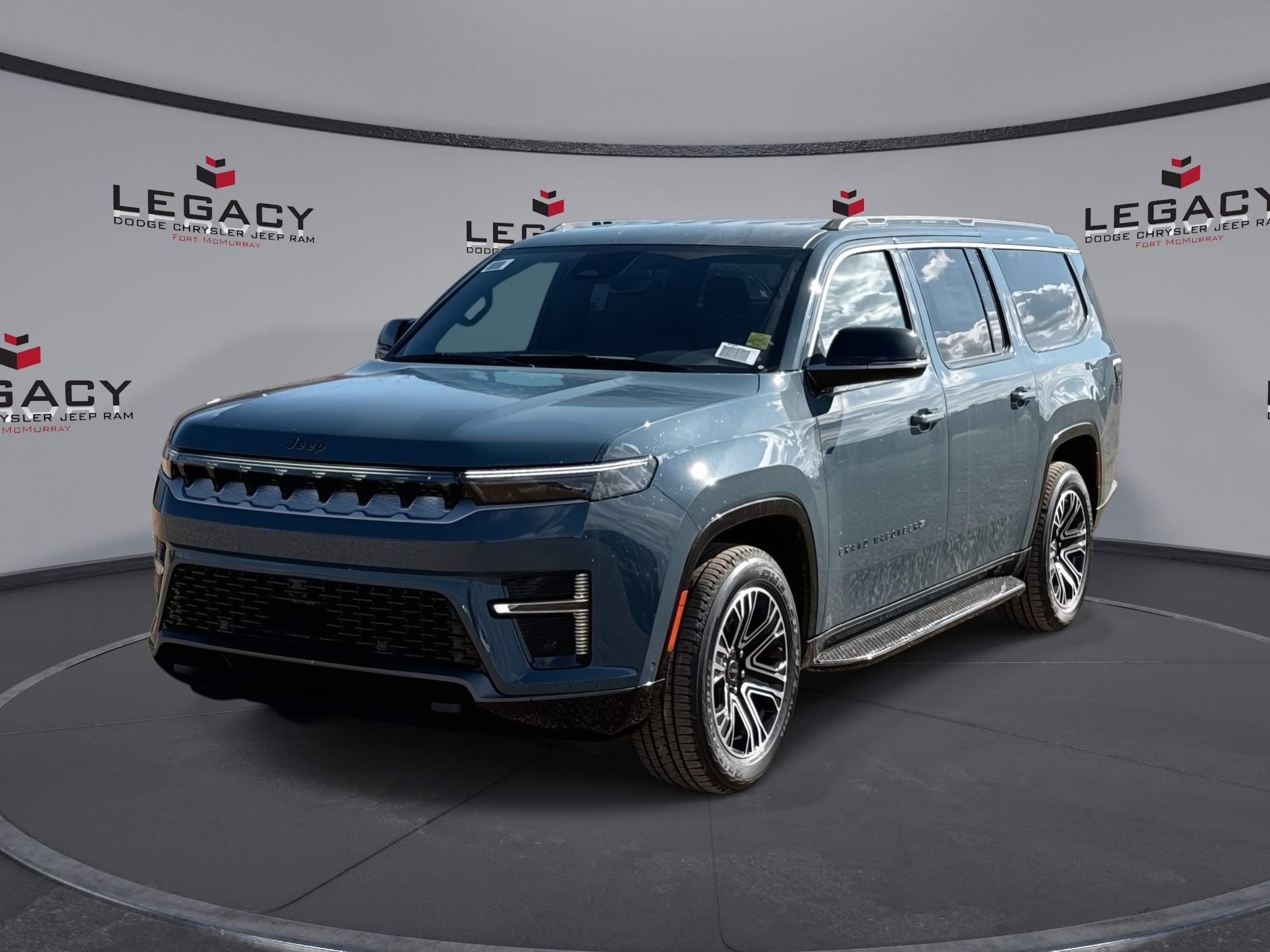 Gray (Steel Blue) 2026 Jeep Grand Wagoneer L SUV / Crossover Four-Wheel Drive Automatic