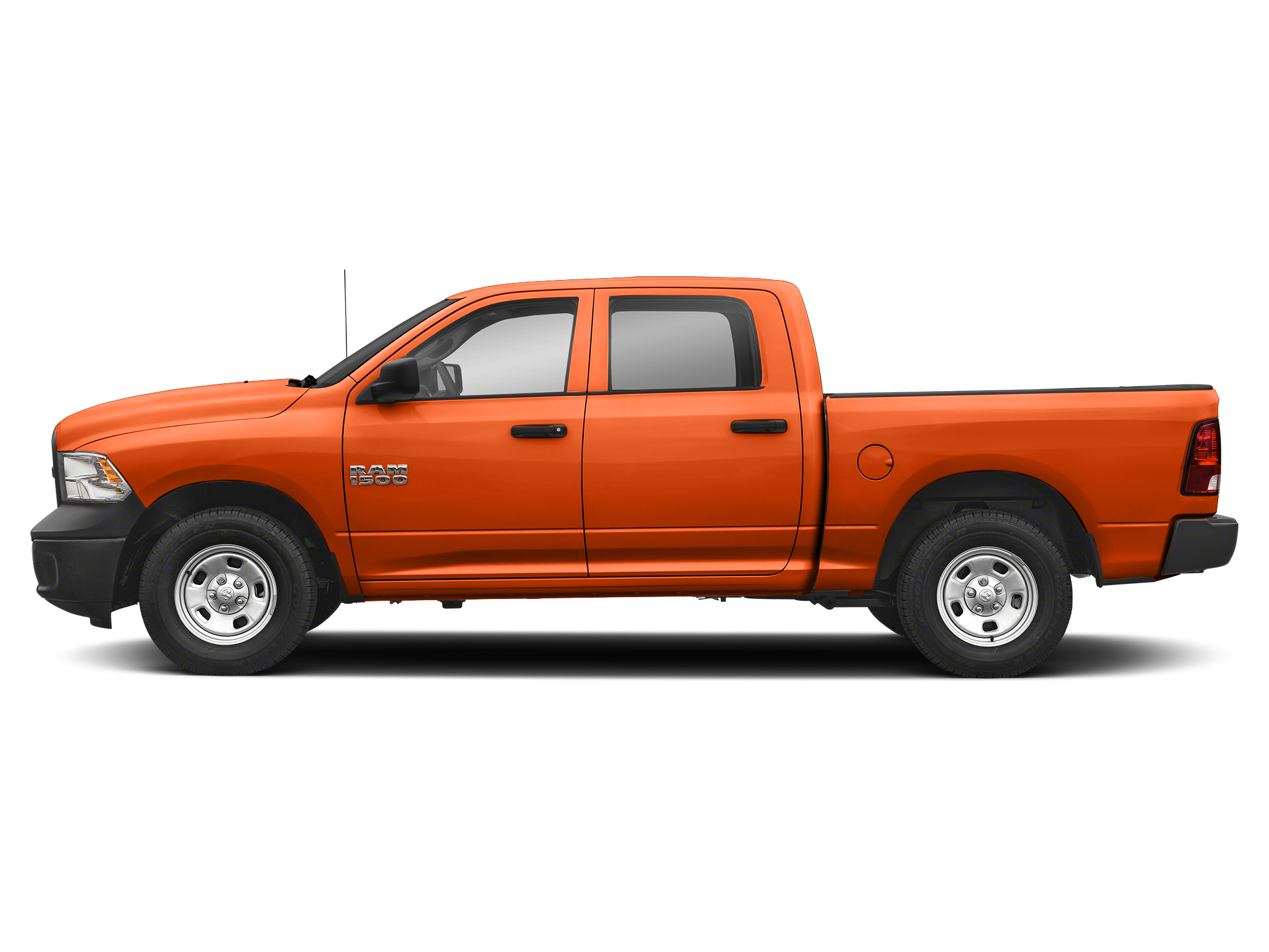 Ignition Orange 2019 RAM 1500 Pickup Truck Four-Wheel Drive Automatic