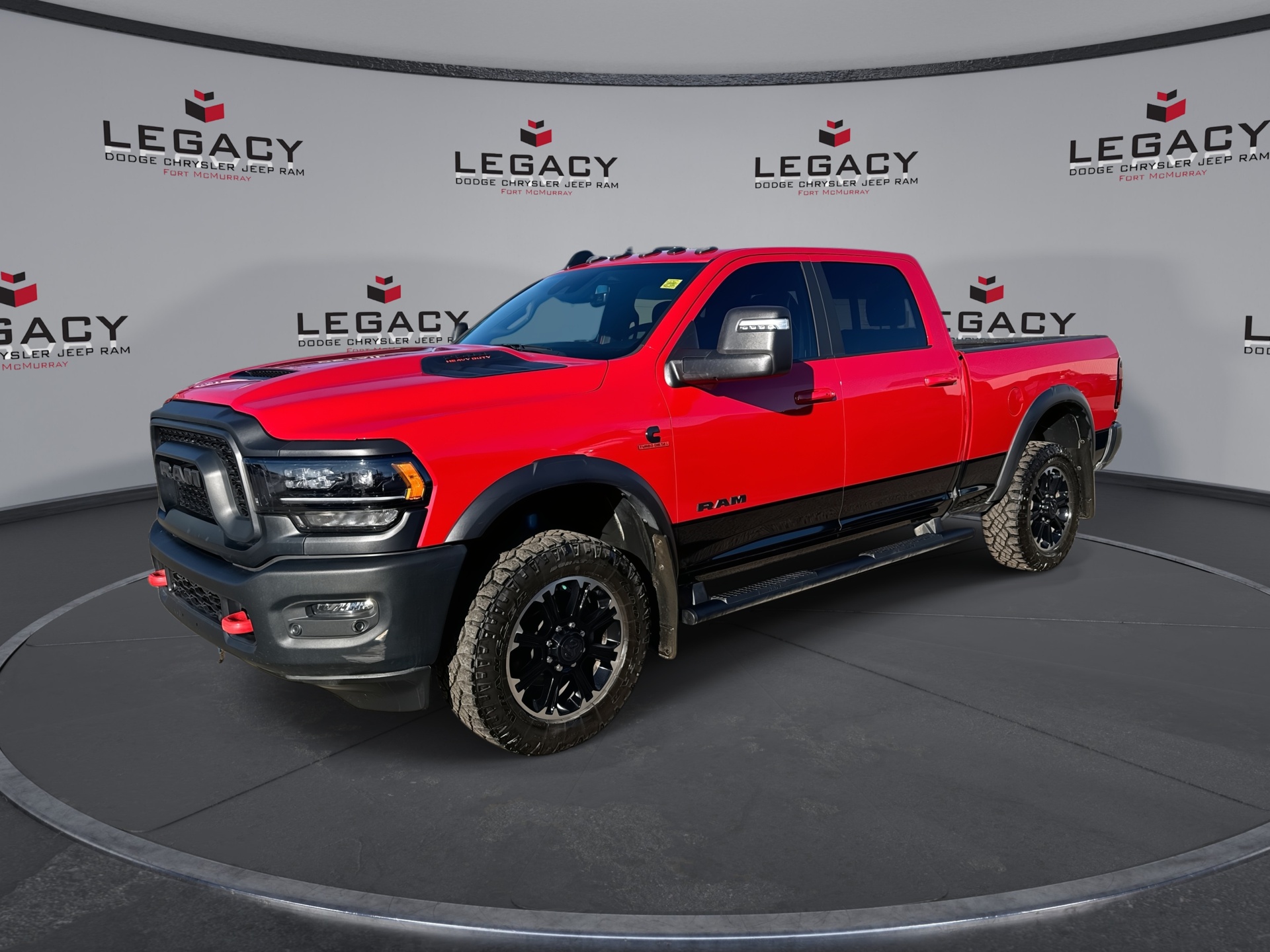 Flame Red 2024 RAM 2500 Pickup Truck Four-Wheel Drive Automatic