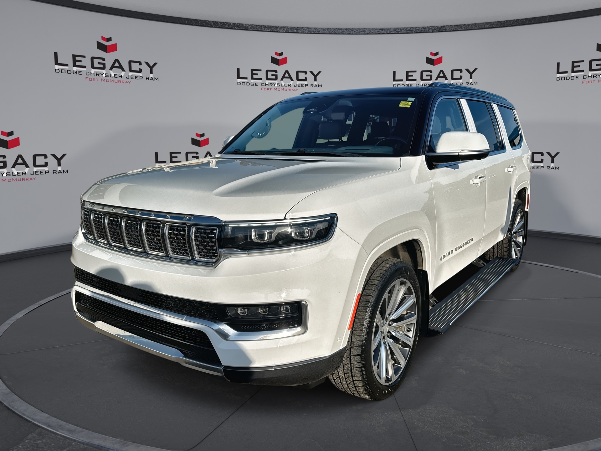 Bright White 2022 Jeep Grand Wagoneer SUV / Crossover Four-Wheel Drive Automatic