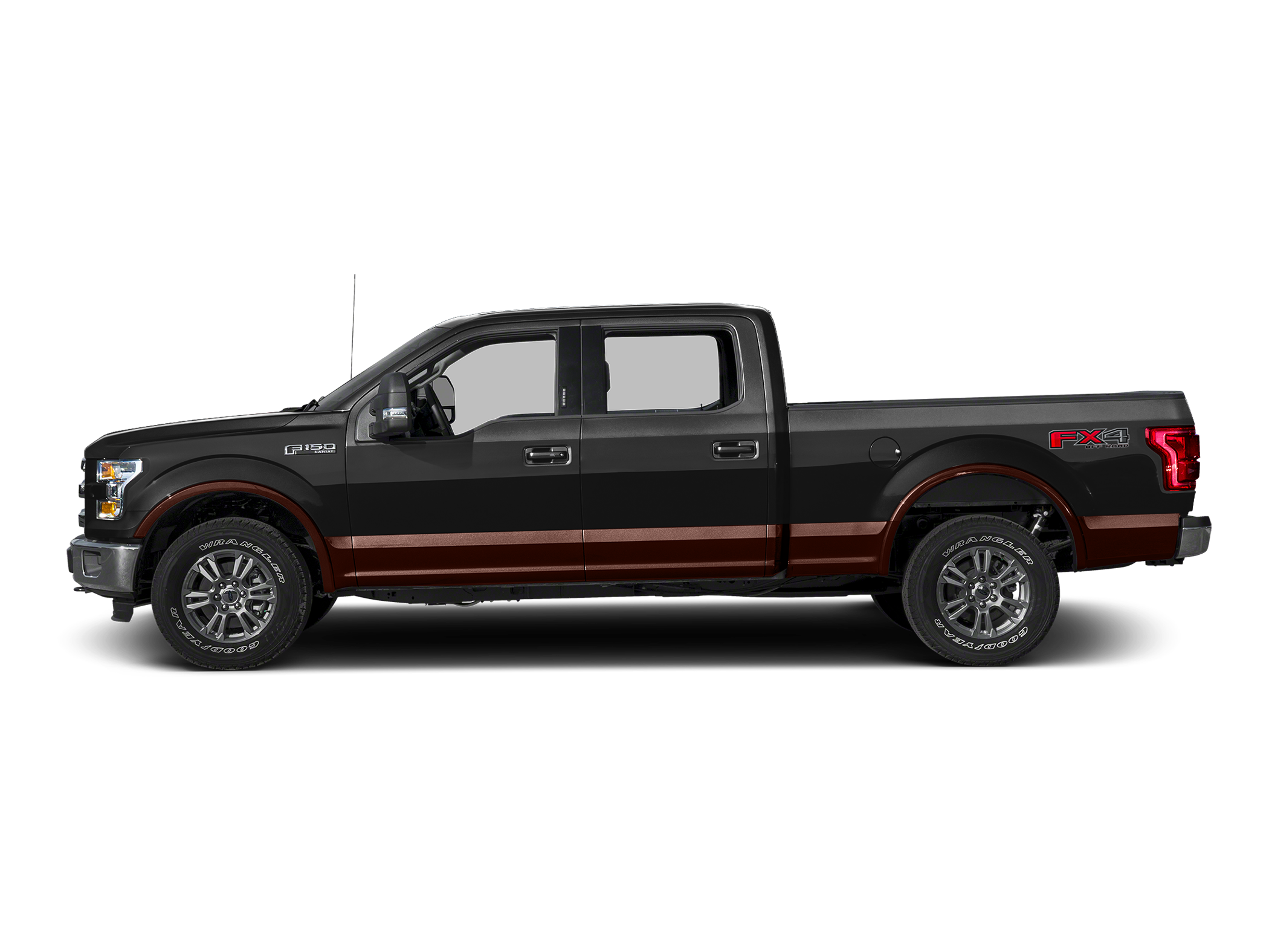 Black 2015 Ford F-150 Pickup Truck Four-Wheel Drive Automatic