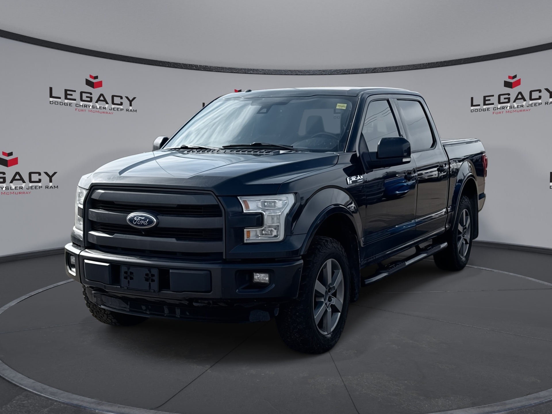 Tuxedo Black 2015 Ford F-150 Pickup Truck Four-Wheel Drive Automatic
