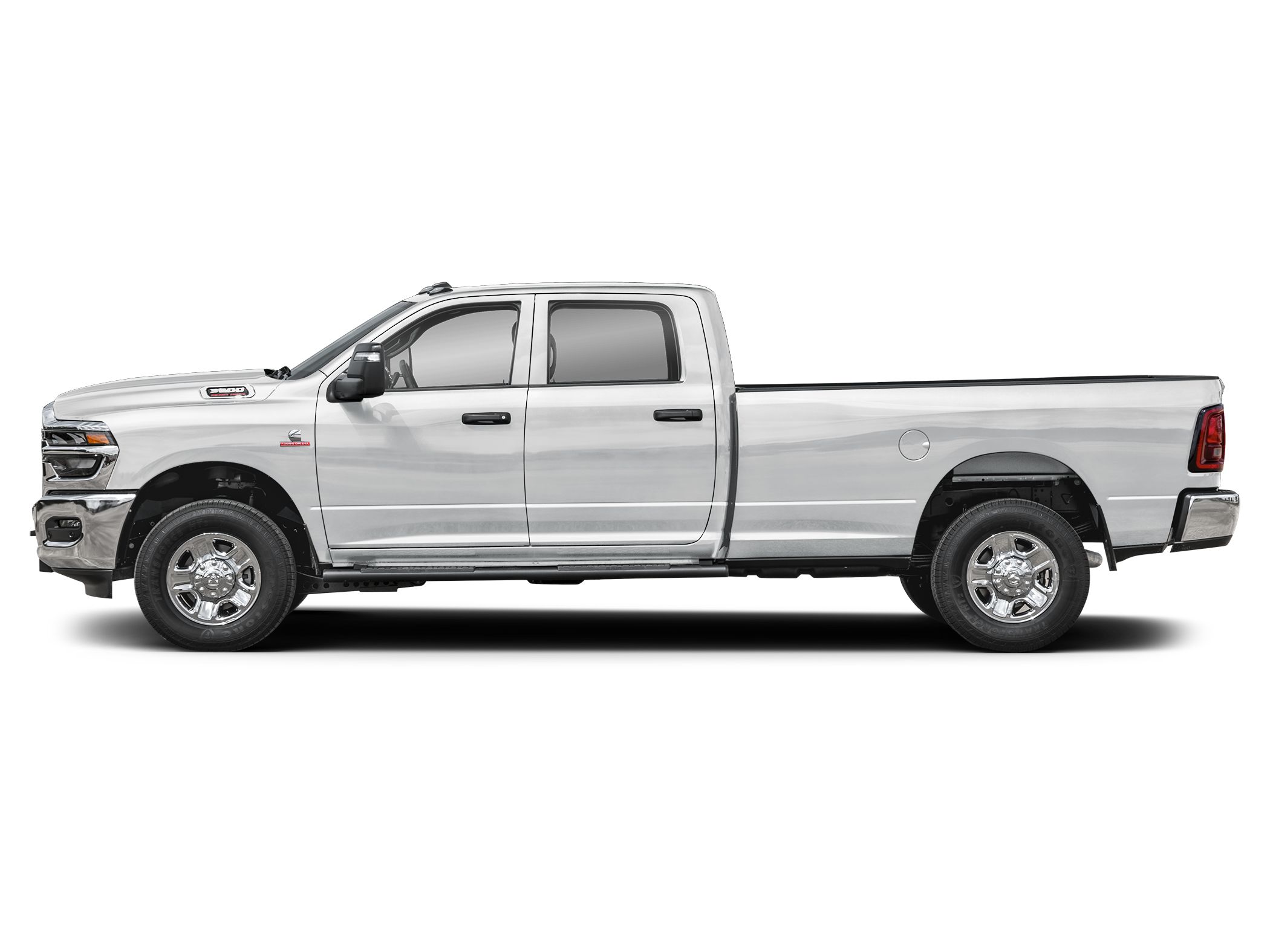 Bright White 2025 RAM 3500 Pickup Truck Four-Wheel Drive Automatic