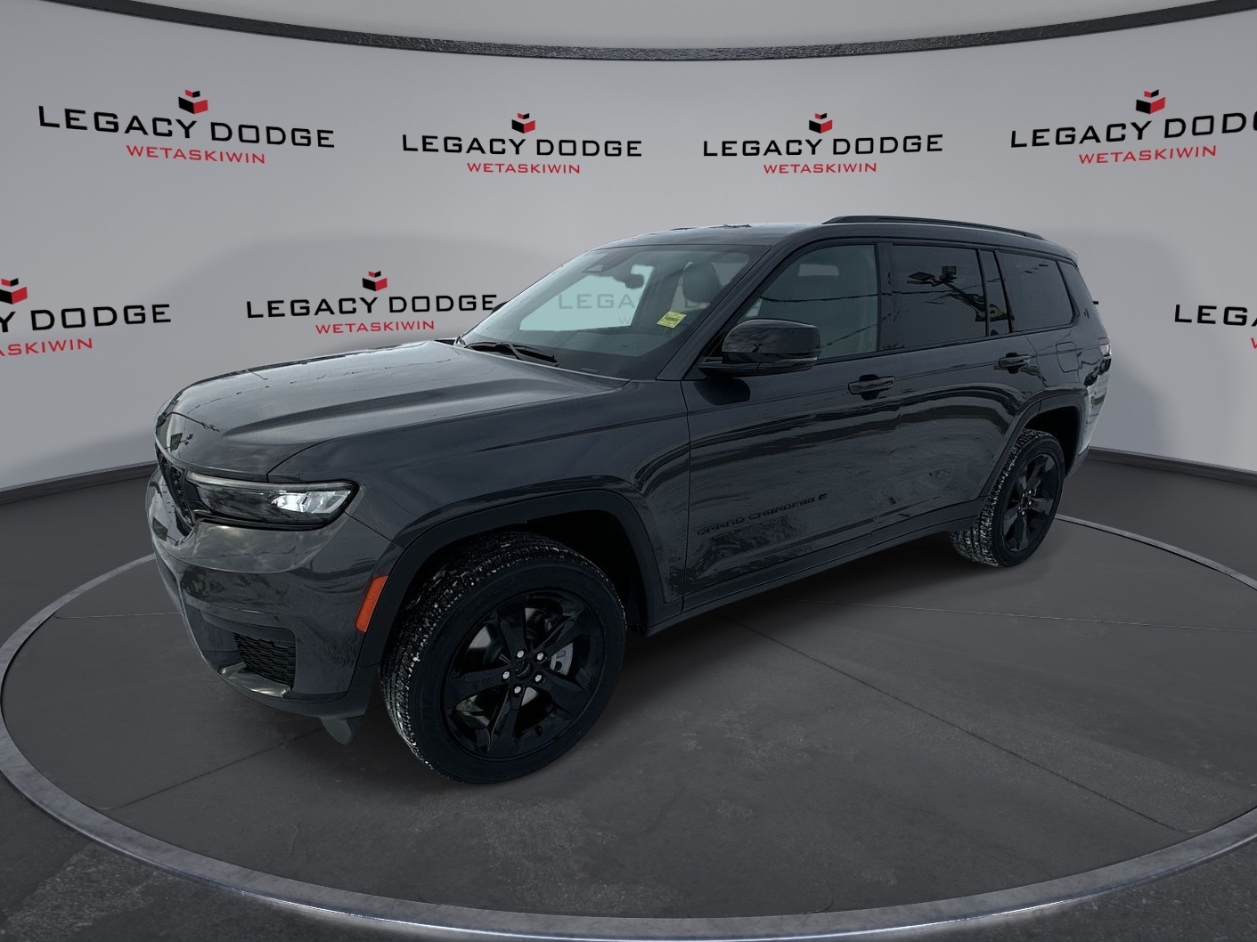 Gray (Baltic Grey Metallic) 2025 Jeep Grand Cherokee L Laredo 4WD SUV / Crossover Four-Wheel Drive Automatic