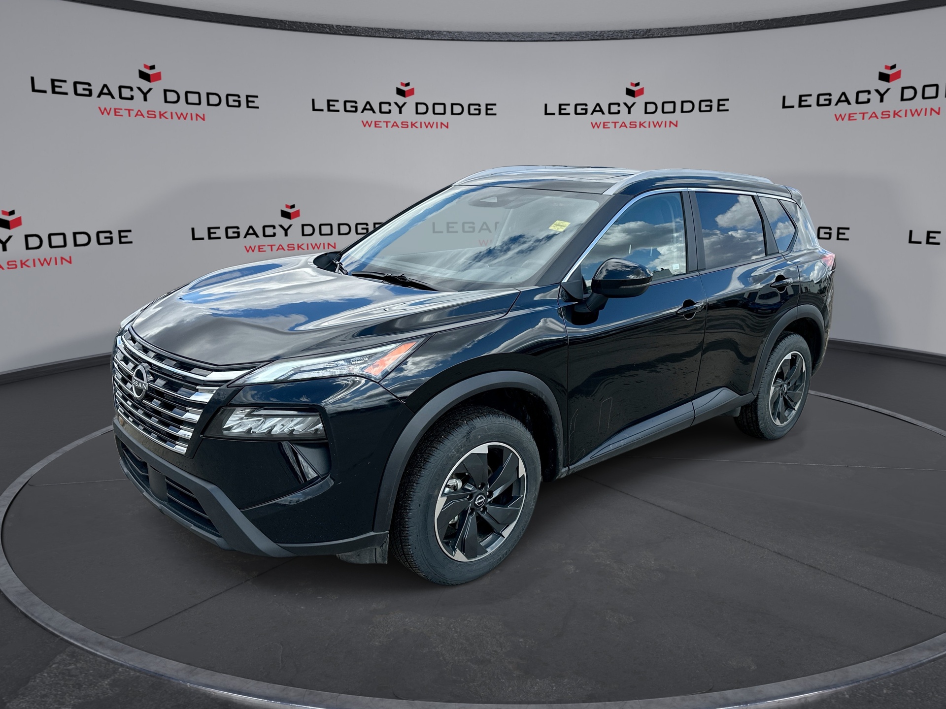 Super Black 2025 Nissan Rogue SUV / Crossover All-Wheel Drive Continuously Variable Transmission