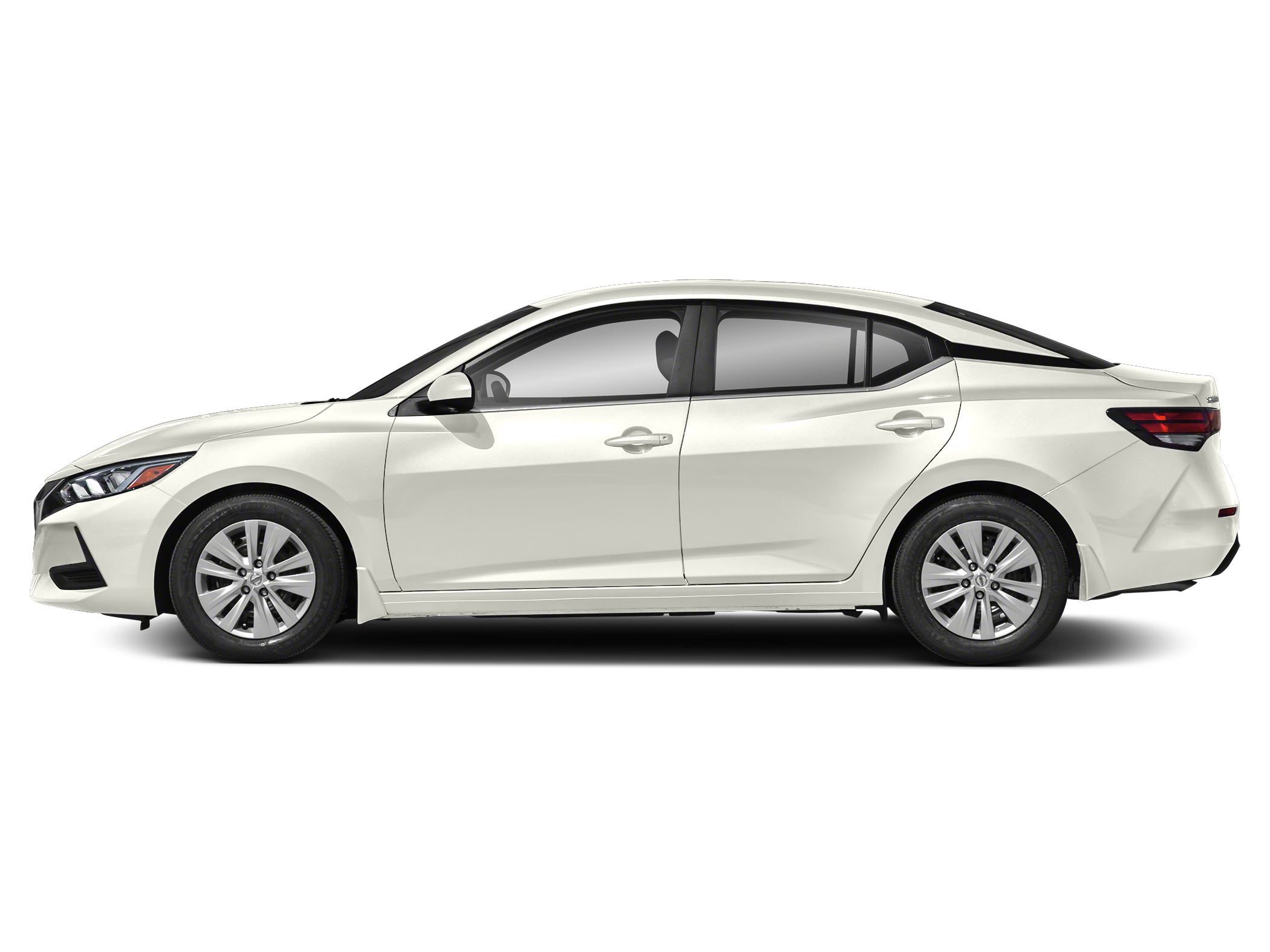 White 2020 Nissan Sentra S FWD Sedan Front-Wheel Drive Automatic