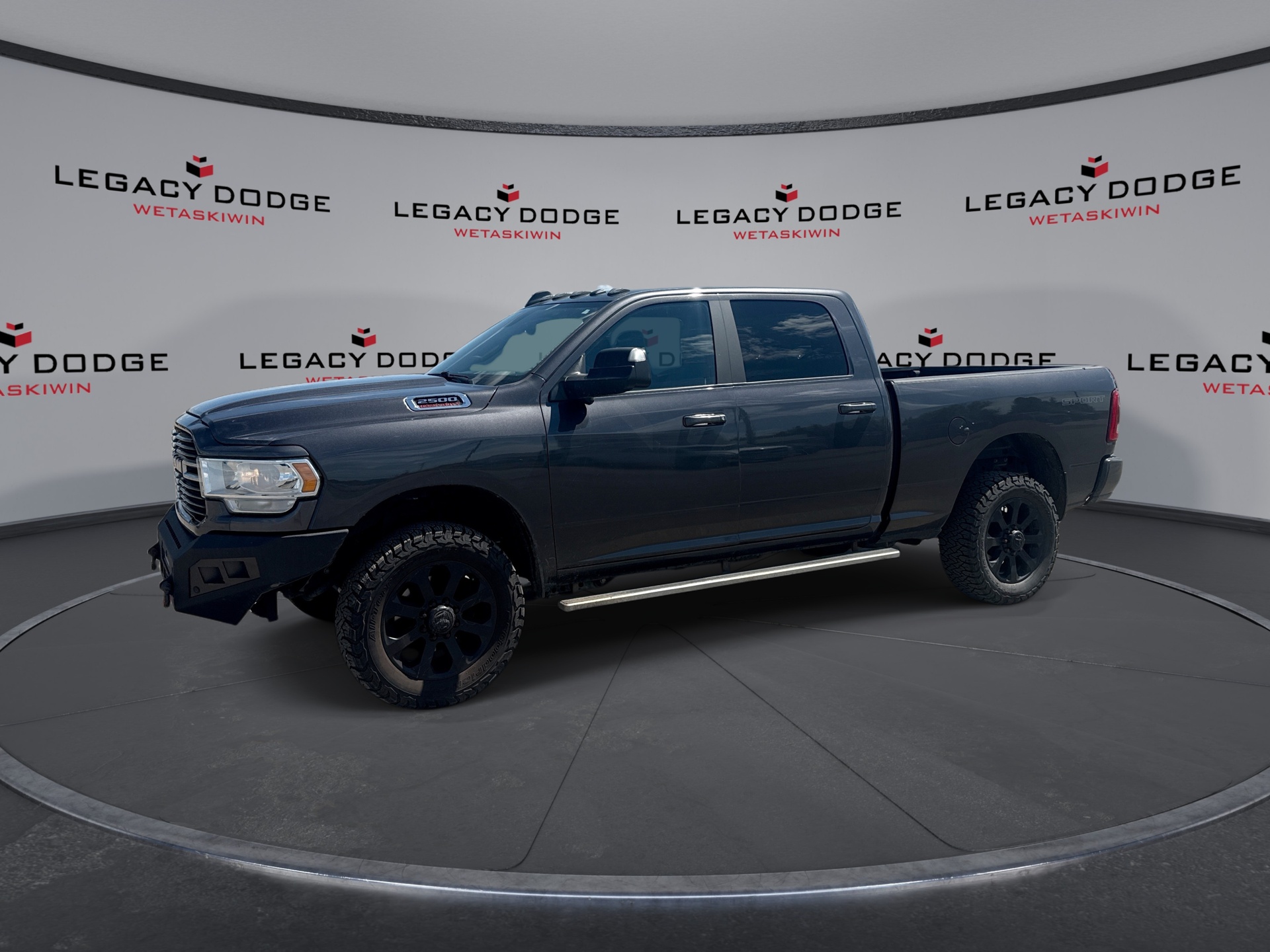 Gray (Granite Crystal Metallic Clearcoat) 2021 RAM 2500 Pickup Truck Four-Wheel Drive 6-Speed Automatic