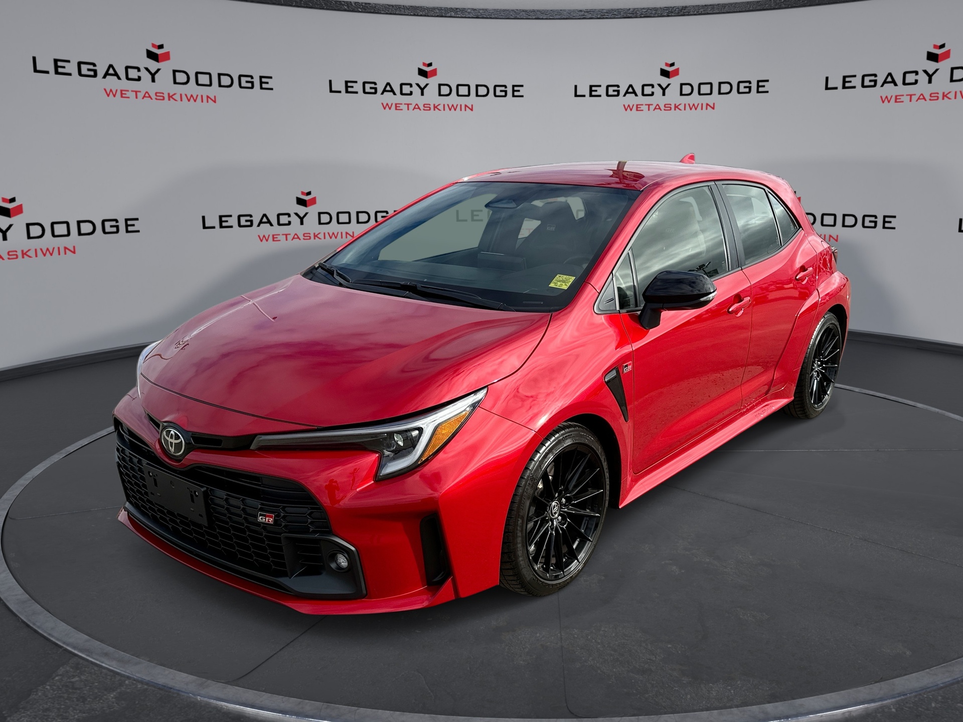 Red 2023 Toyota GR Corolla Hatchback All-Wheel Drive 6-Speed Manual