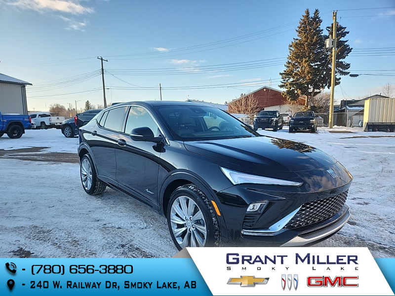 Black (Ebony Twilight Metallic) 2025 Buick Envista Avenir FWD SUV / Crossover Front-Wheel Drive Automatic