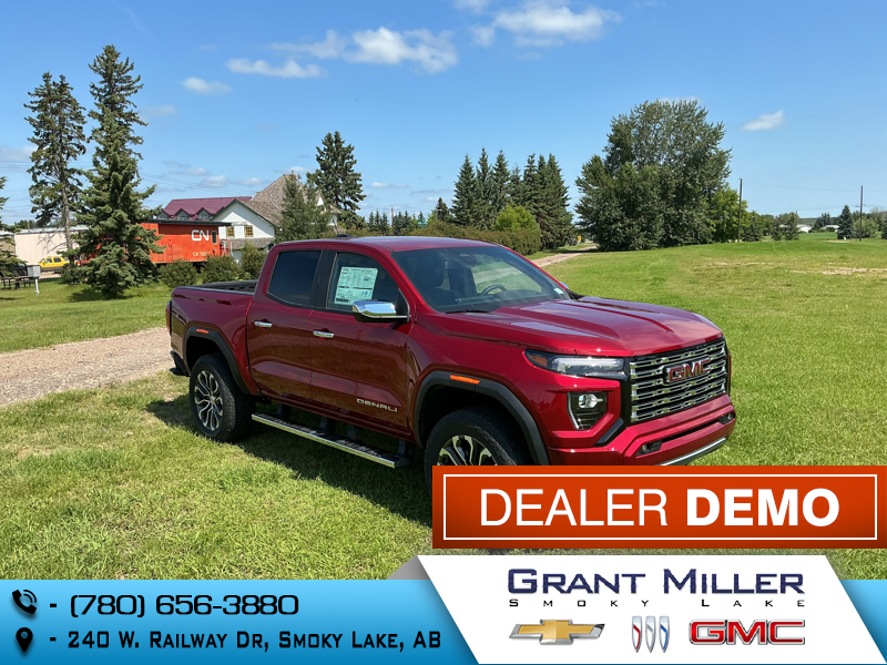Volcanic Red Tintcoat 2026 GMC Canyon Pickup Truck Four-Wheel Drive Automatic