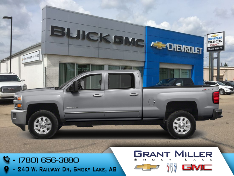 Silver Ice Metallic 2015 Chevrolet Silverado 2500HD Pickup Truck Four-Wheel Drive Automatic