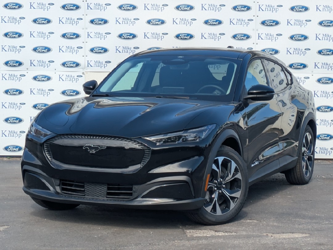 Shadow Black 2026 Ford Mustang Mach-E SUV / Crossover All-Wheel Drive Automatic