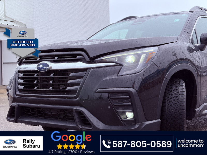 Black 2023 Subaru Ascent Limited AWD with Captains Chairs SUV / Crossover Automatic
