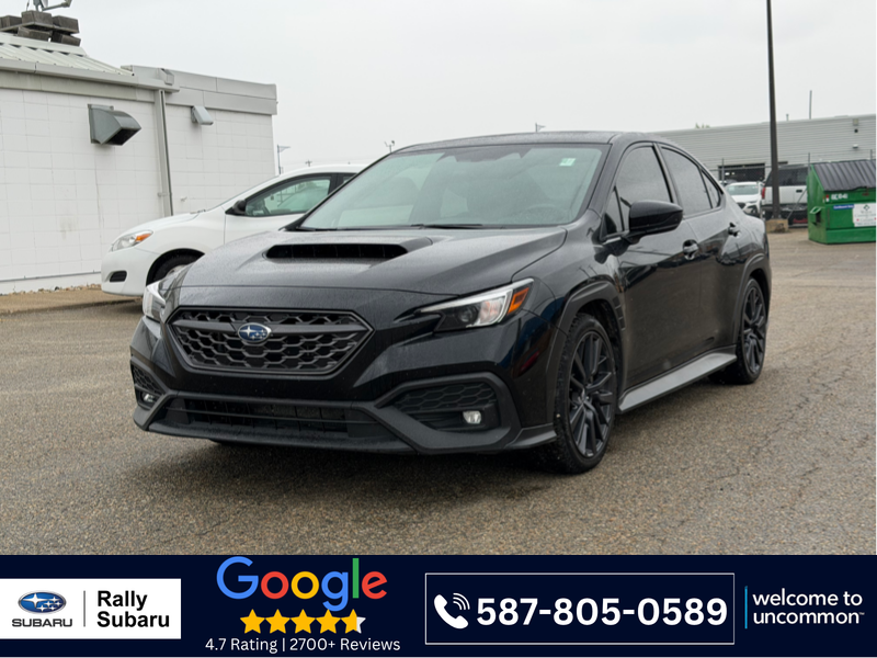 Black 2024 Subaru WRX Sport AWD Sedan Automatic