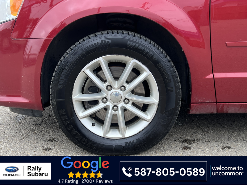 Red 2014 Dodge Grand Caravan Minivan Front-Wheel Drive Automatic